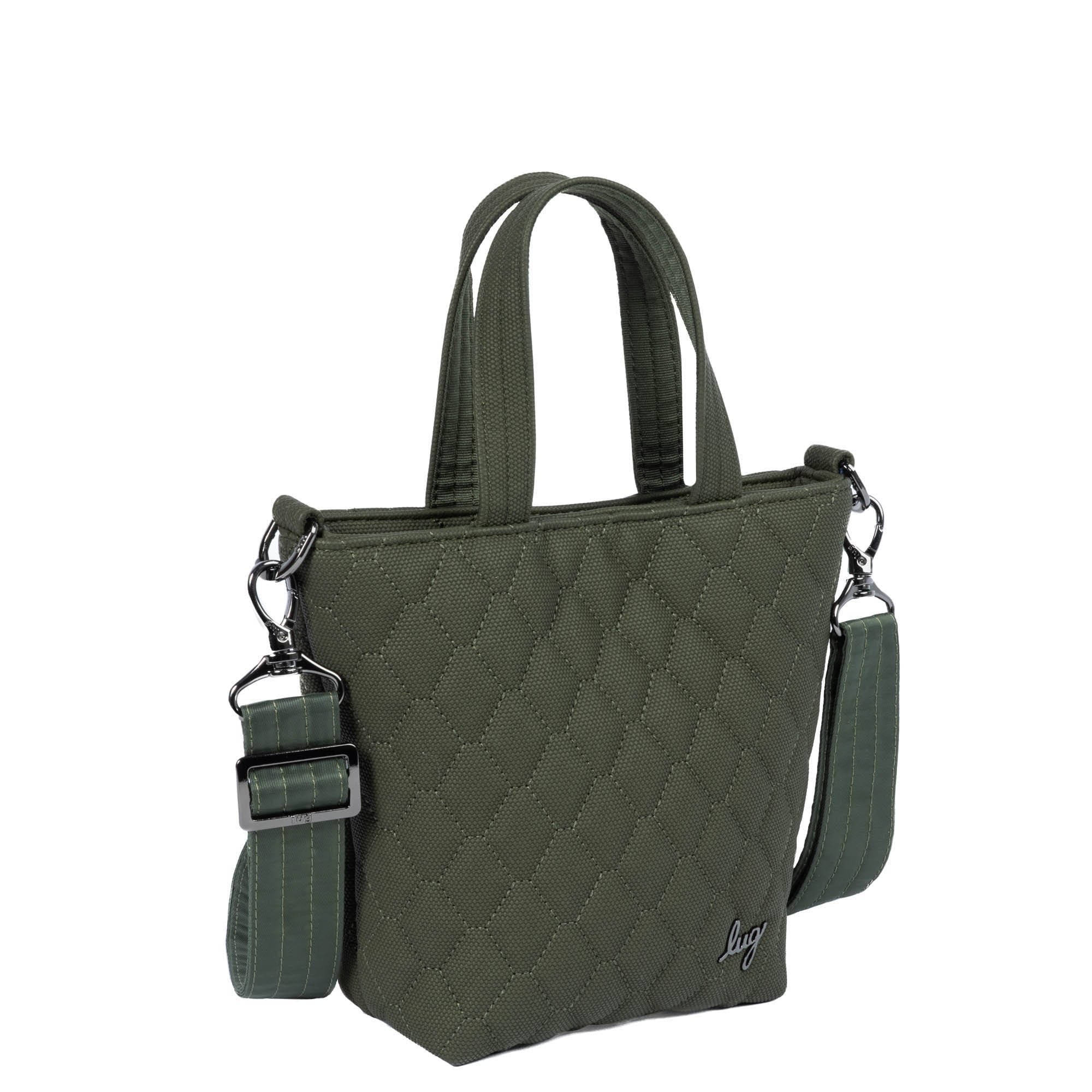 Tip Toe Matte Luxe VL Crossbody Bag - OLIVE - TipToe_ML_OliveGreen_02
