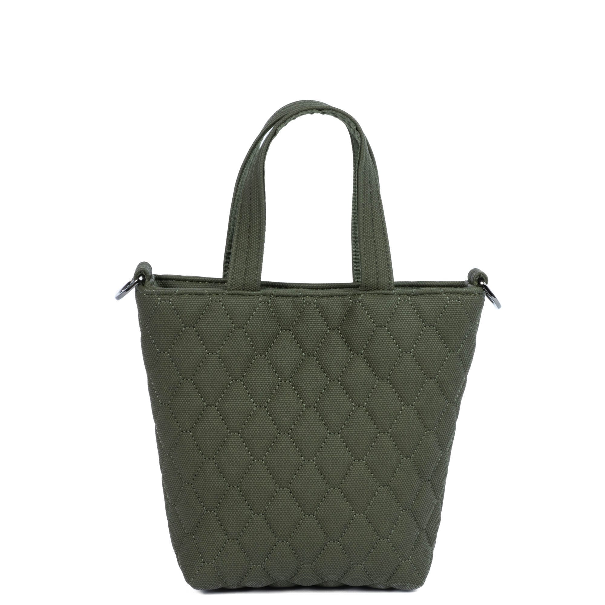 Tip Toe Matte Luxe VL Crossbody Bag - OLIVE - TipToe_ML_OliveGreen_04