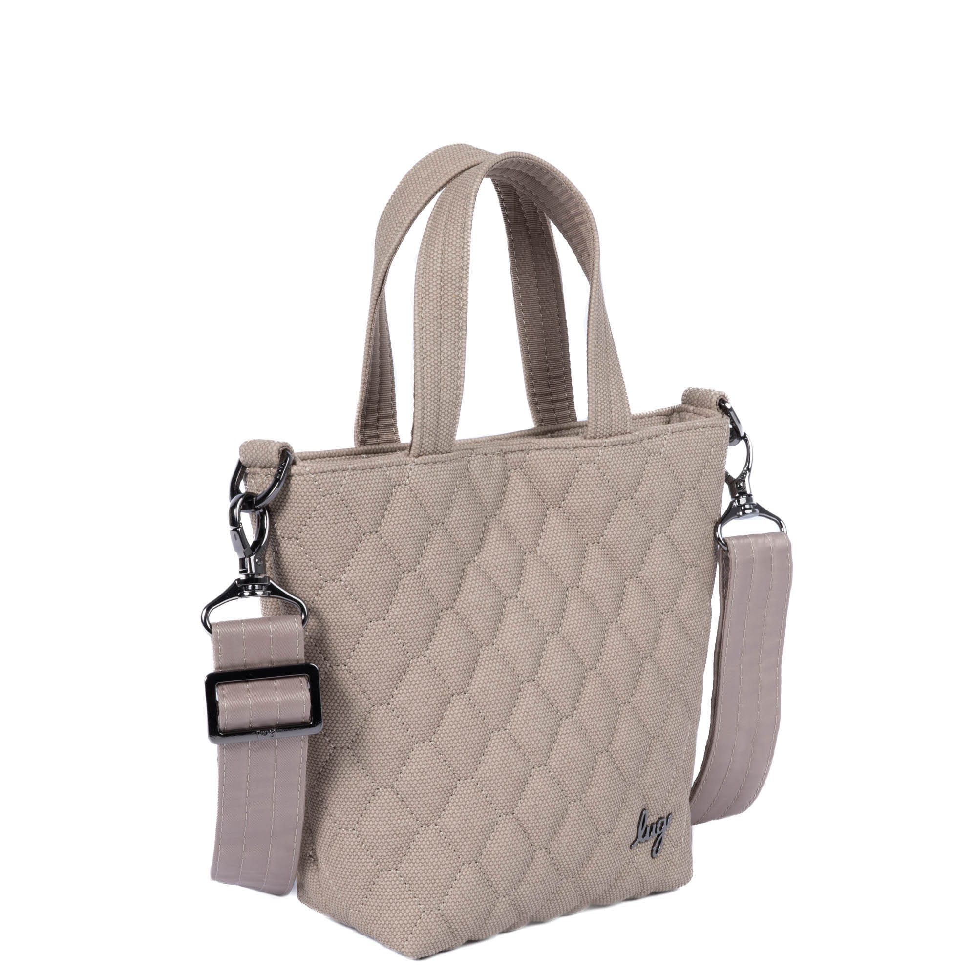 Tip Toe Matte Luxe VL Crossbody Bag - SAND - TipToe_ML_Sand_02