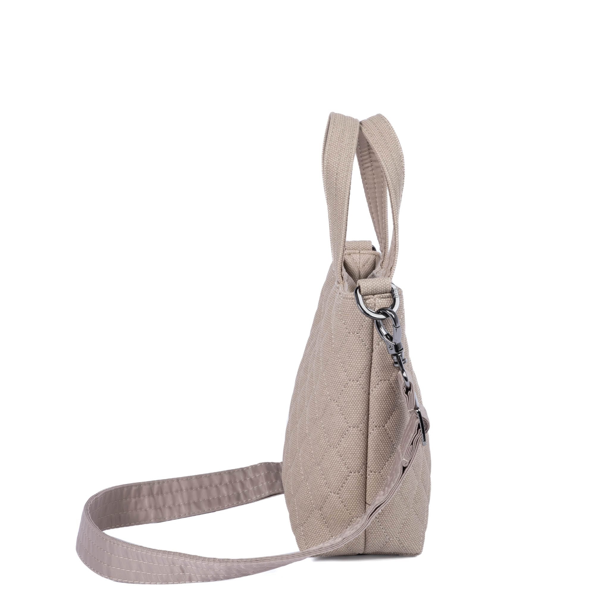 Tip Toe Matte Luxe VL Crossbody Bag - SAND - TipToe_ML_Sand_03