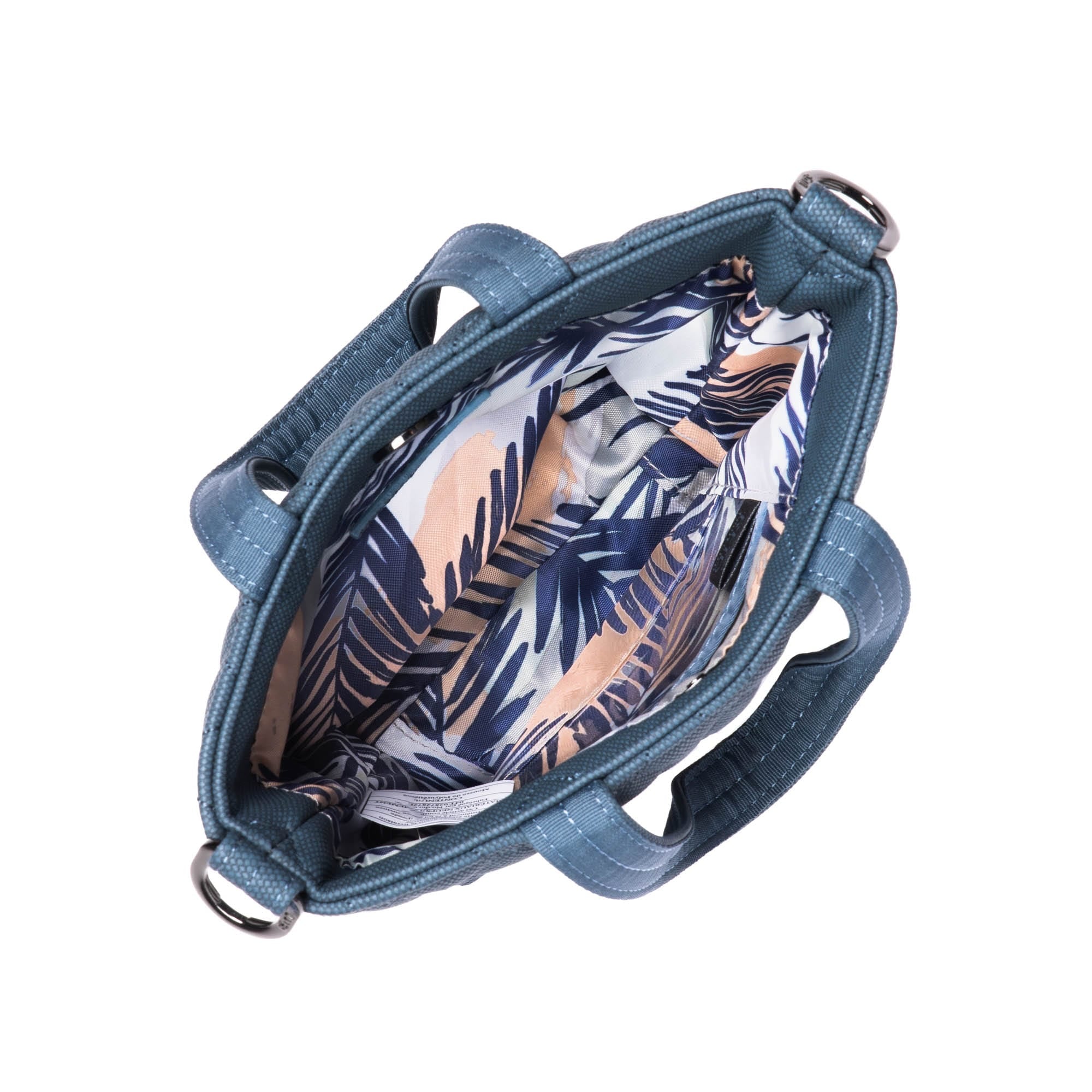 Tip Toe Matte Luxe VL Crossbody Bag - SLATE BLUE - TipToe_ML_SlateBlue_05