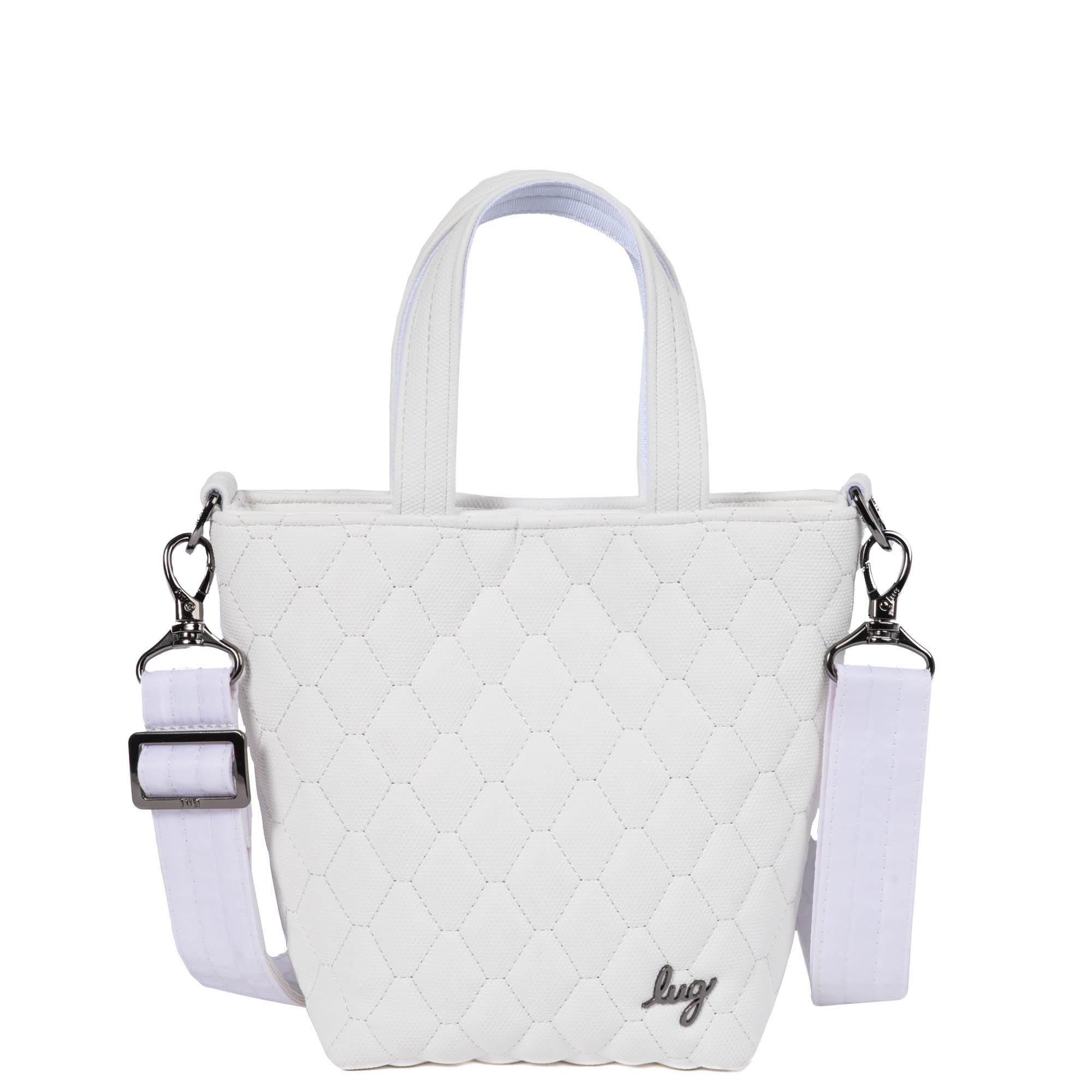Tip Toe Matte Luxe VL Crossbody Bag - WHITE - TipToe_ML_White_01