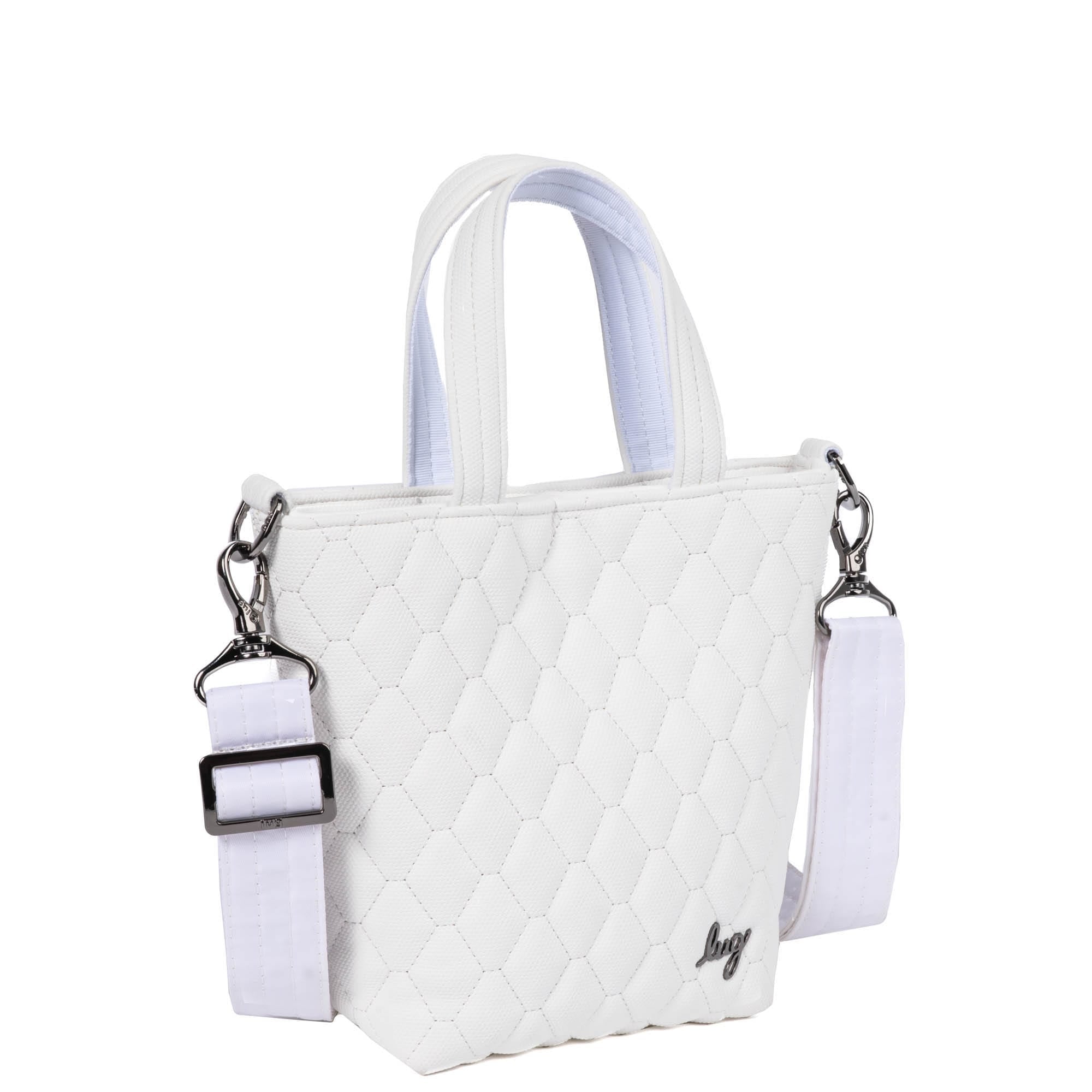 Tip Toe Matte Luxe VL Crossbody Bag - WHITE - TipToe_ML_White_02