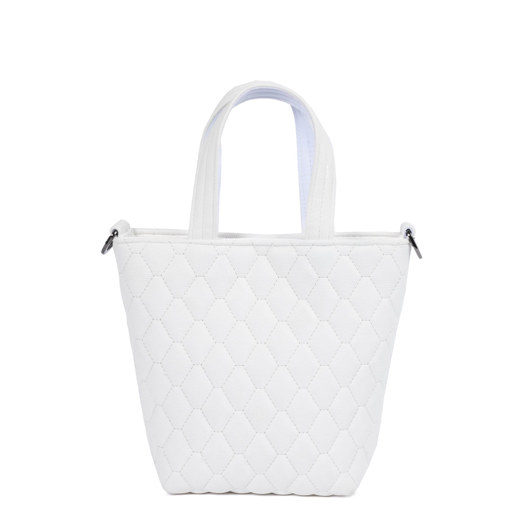 Tip Toe Matte Luxe VL Crossbody Bag - WHITE - TipToe_ML_White_04