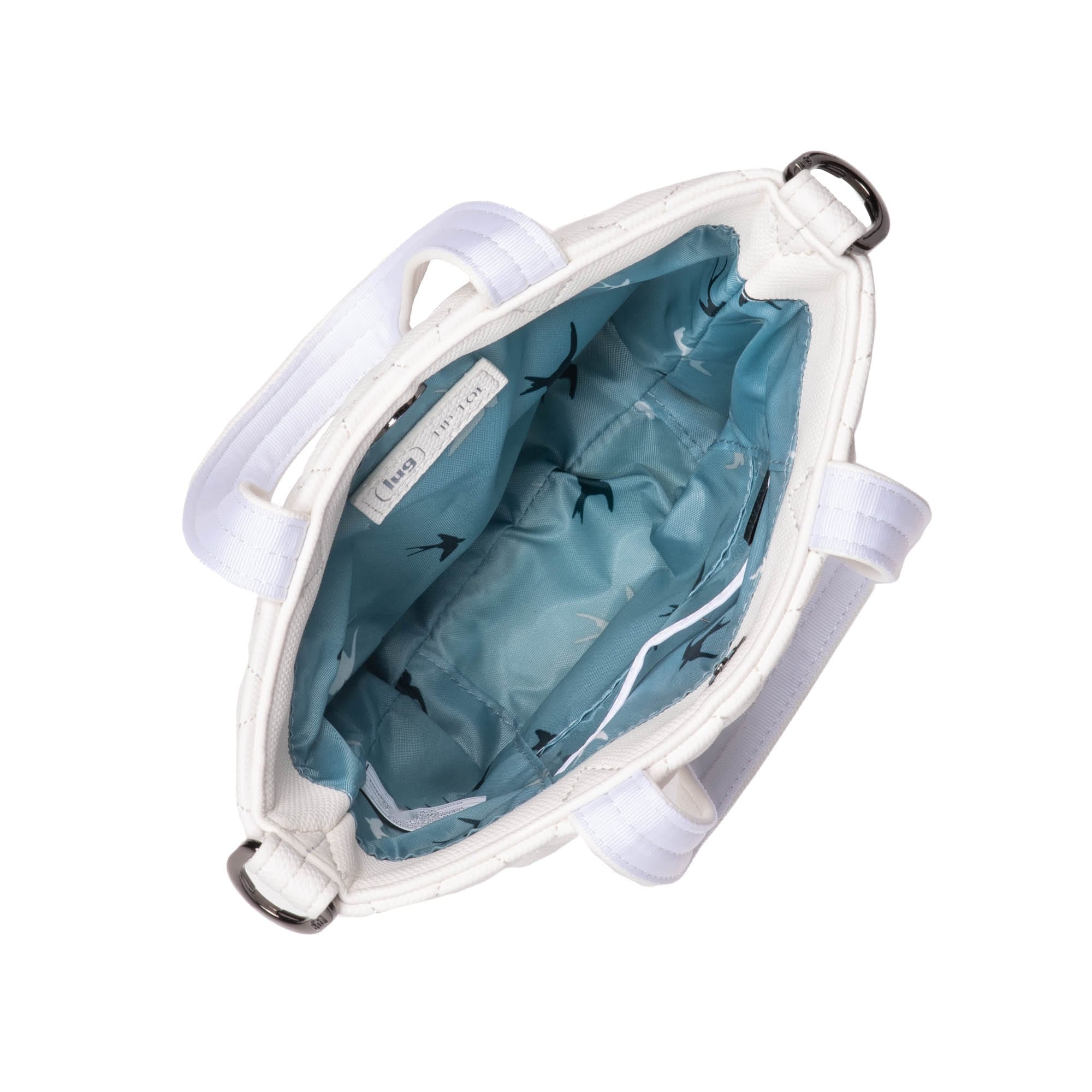 Tip Toe Matte Luxe VL Crossbody Bag - WHITE - TipToe_ML_White_05