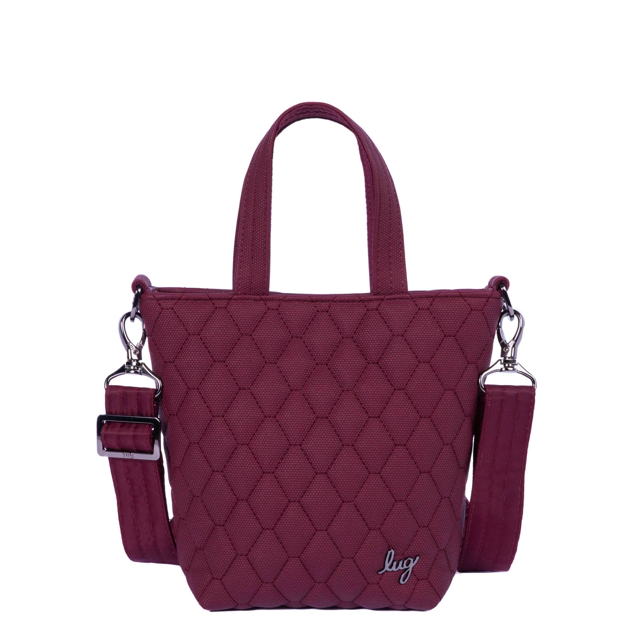 Tip Toe Matte Luxe VL Crossbody Bag - WINE - TipToe_ML_Wine_01