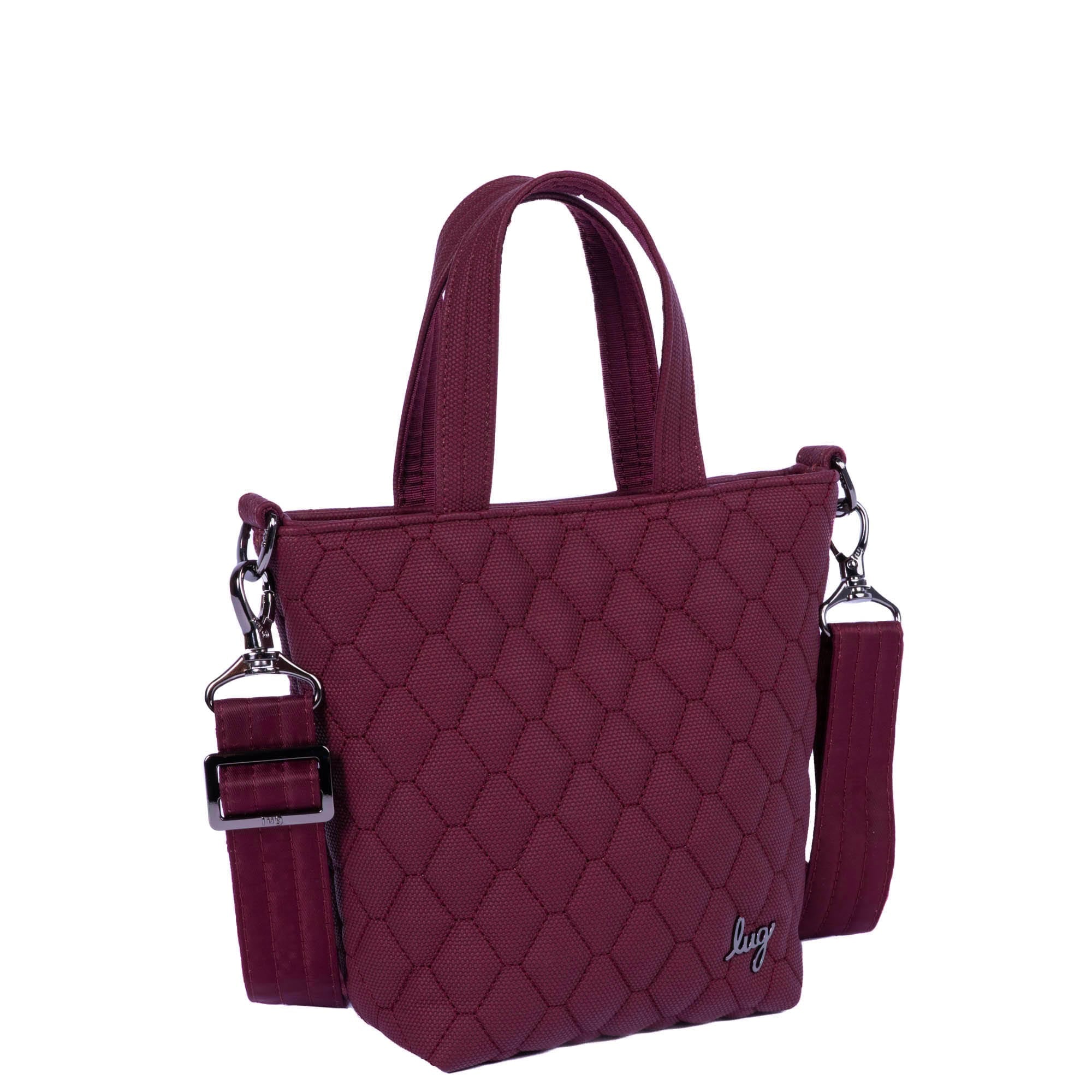 Tip Toe Matte Luxe VL Crossbody Bag - WINE - TipToe_ML_Wine_02