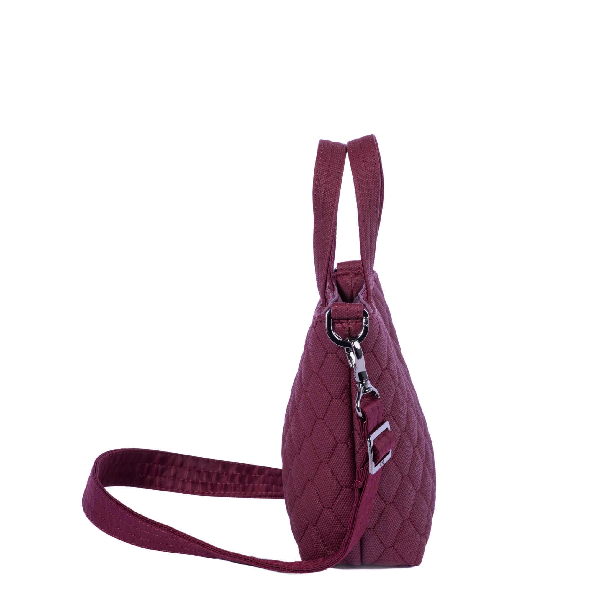 Tip Toe Matte Luxe VL Crossbody Bag - WINE - TipToe_ML_Wine_03