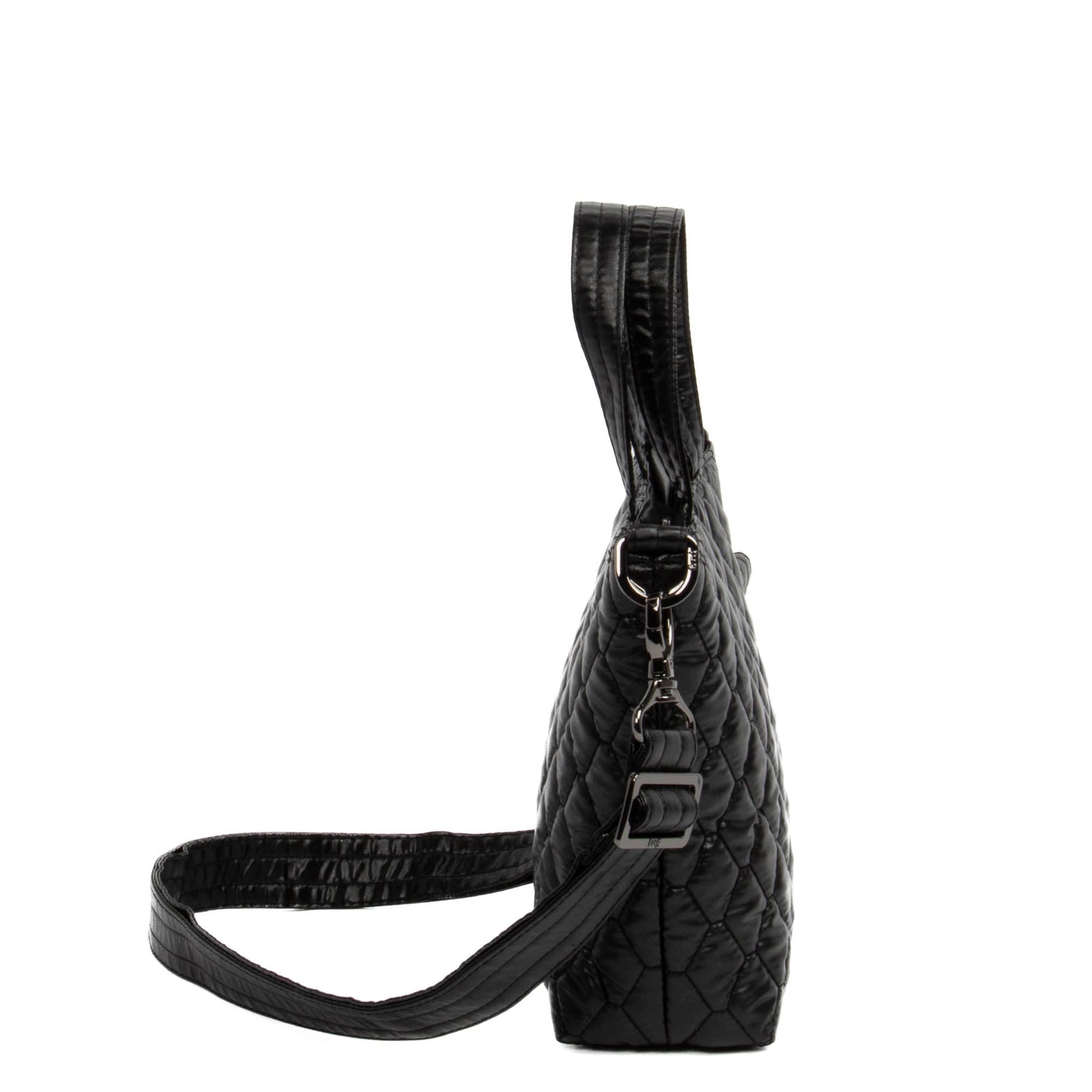 Tip Toe Crossbody Bag - METALLIC BLACK 2 - TipToe_MetallicBlack_03_72dc858d-73ae-4c48-8dce-d843c3ba2f80