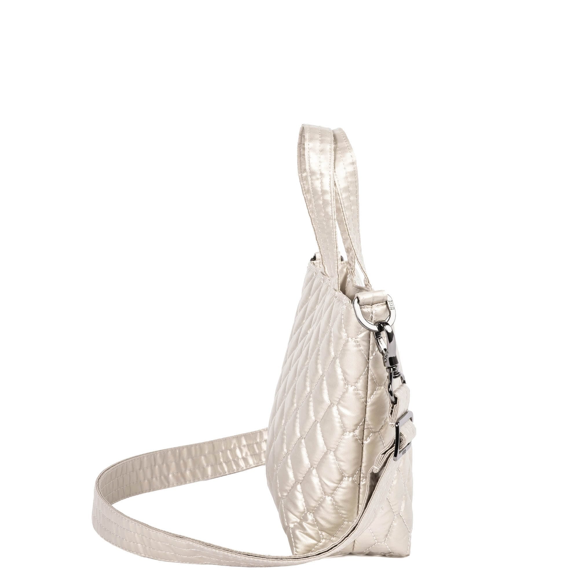 Tip Toe Crossbody Bag - METALLIC CHAMPAGNE - TipToe_MetallicChampagne_03