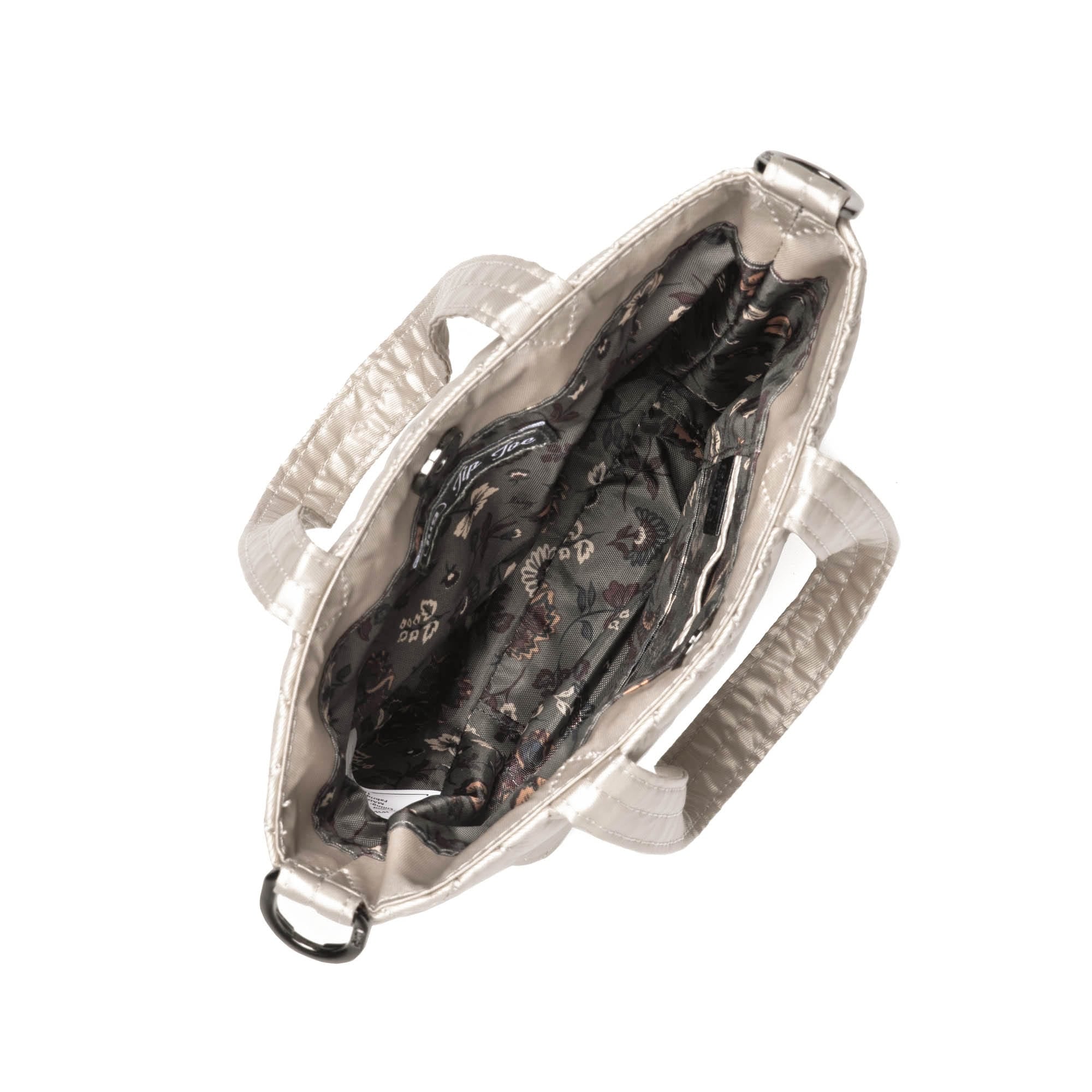 Tip Toe Crossbody Bag - METALLIC CHAMPAGNE - TipToe_MetallicChampagne_05