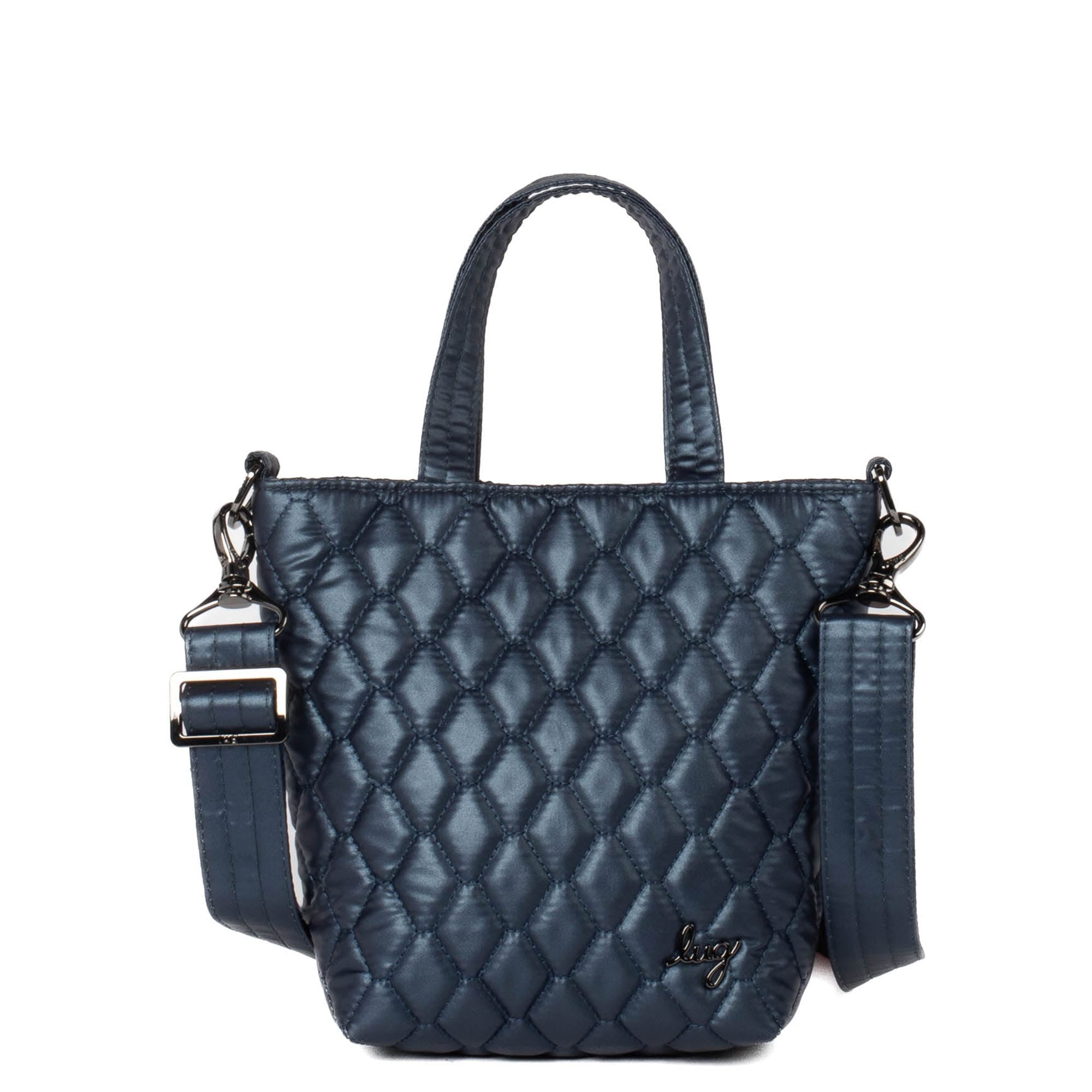 Tip Toe Crossbody Bag - METALLIC INDIGO - TipToe_MetallicIndigo_01