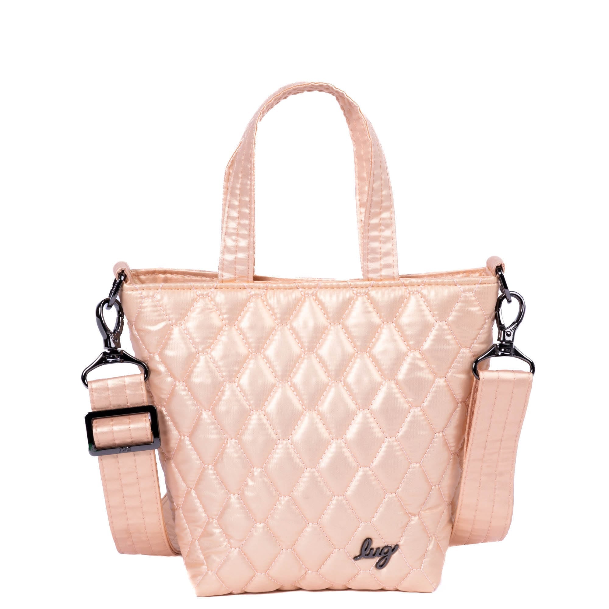 Tip Toe Crossbody Bag - METALLIC ROSE GOLD - TipToe_MetallicRosegold_01