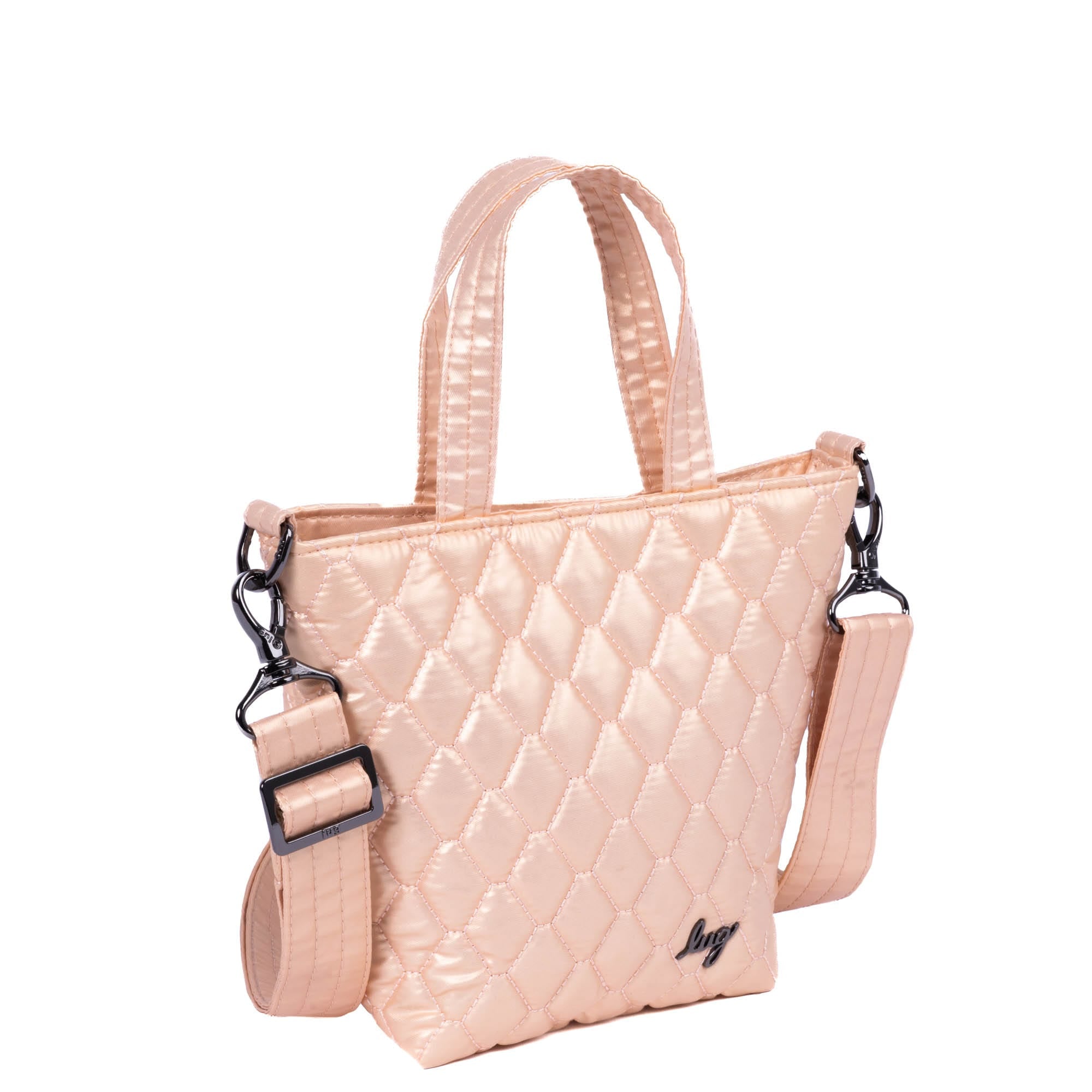 Tip Toe Crossbody Bag - METALLIC ROSE GOLD - TipToe_MetallicRosegold_02