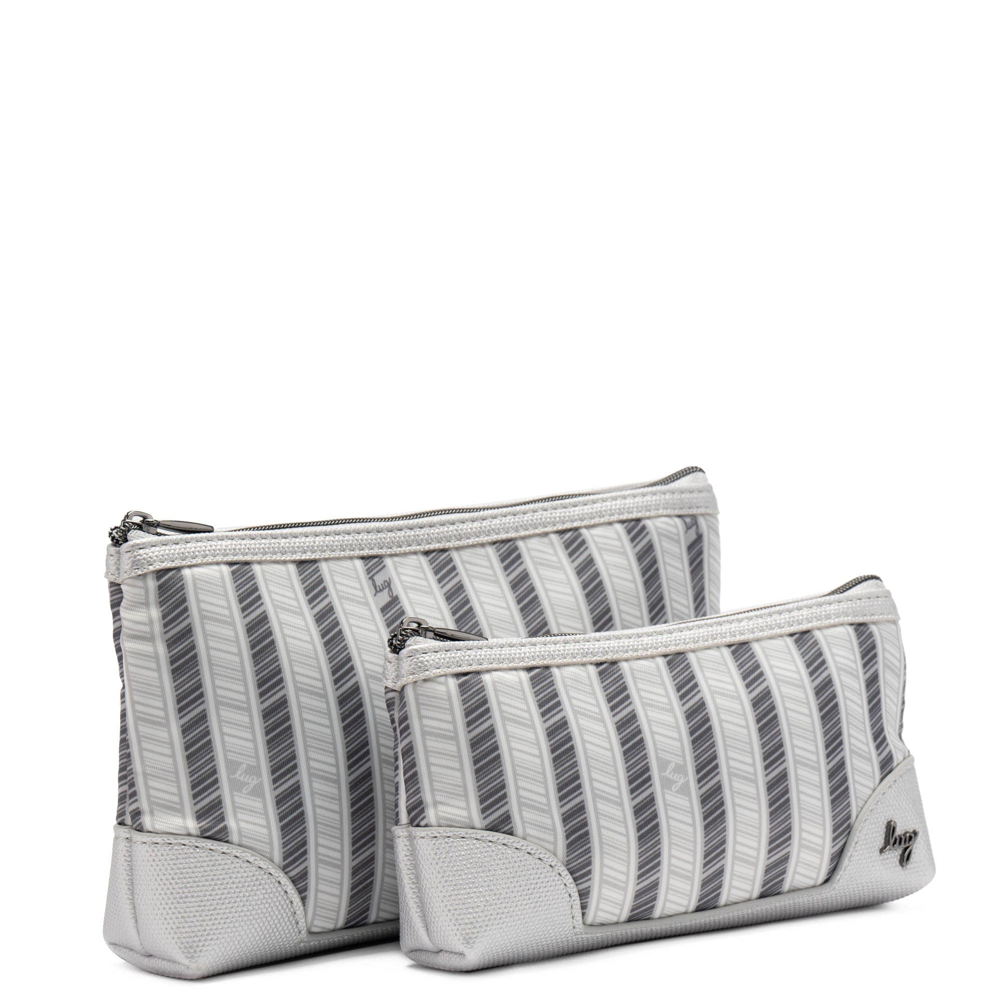 Tootle 2pc Zip Organizers - DIAMOND SILVER - Tootle_DiamondSilver_02
