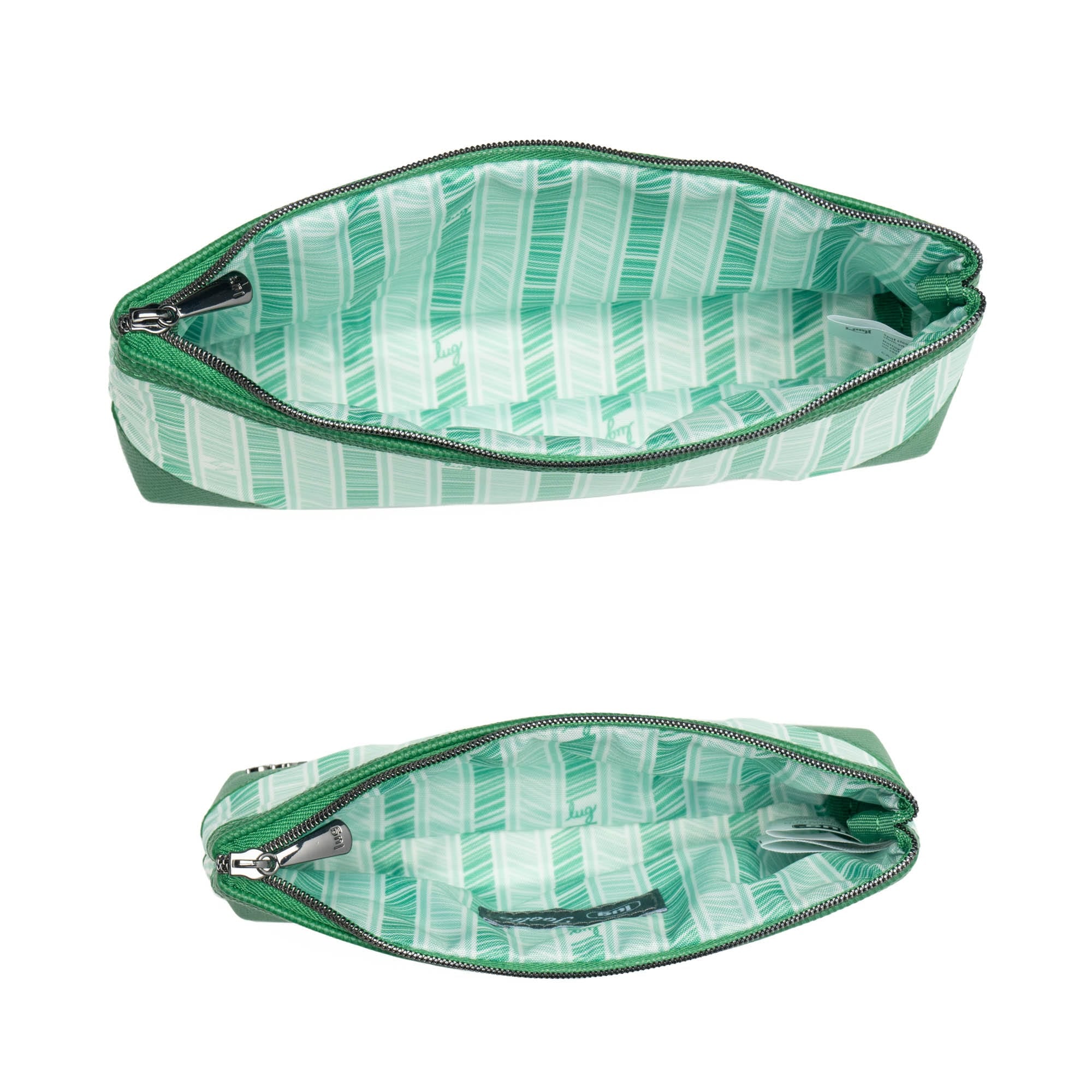 Tootle 2pc Zip Organizers - EMERALD GREEN - Tootle_EmeraldGreen_05