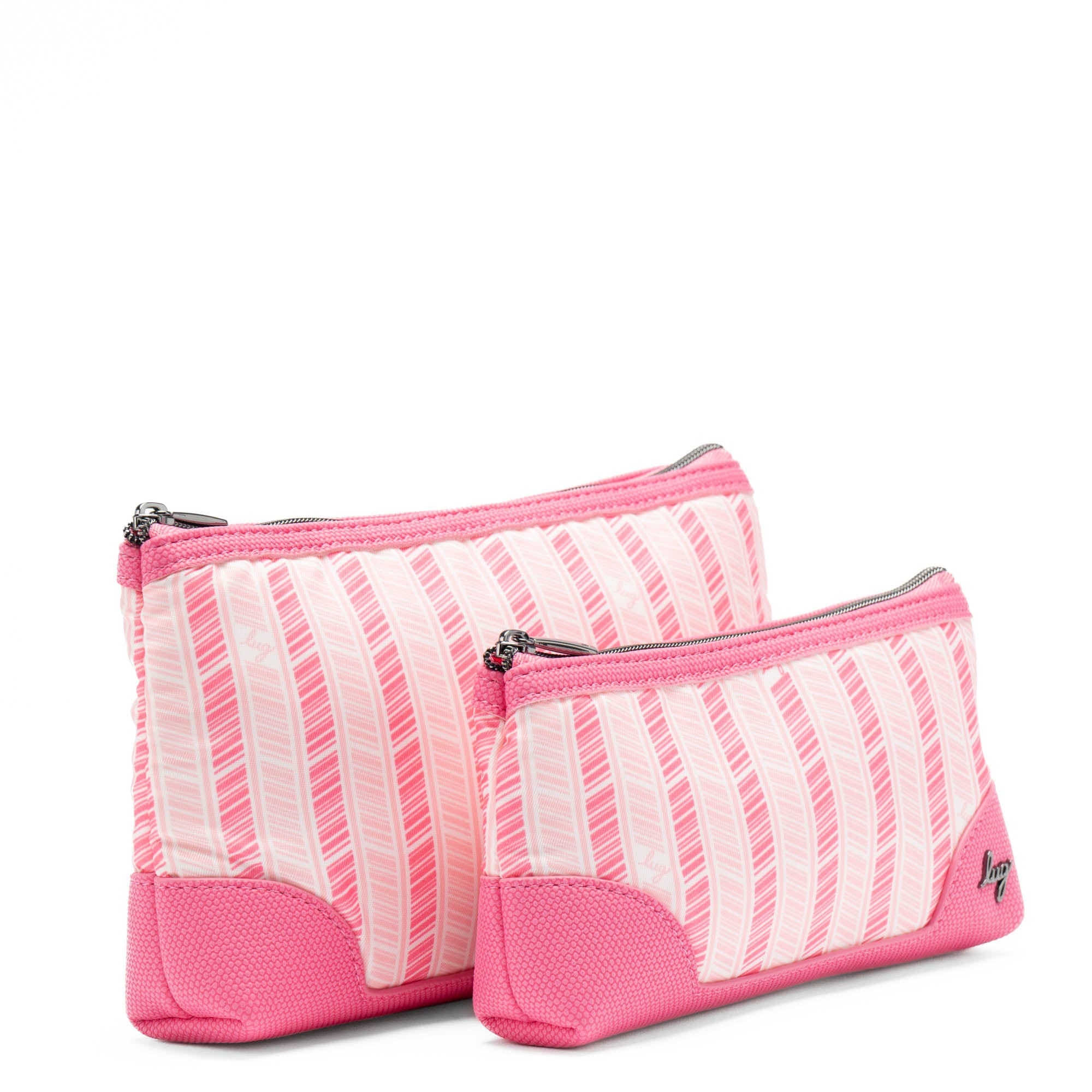 Tootle 2pc Zip Organizers - PINK TOURMALINE - Tootle_PinkTourmaline_02
