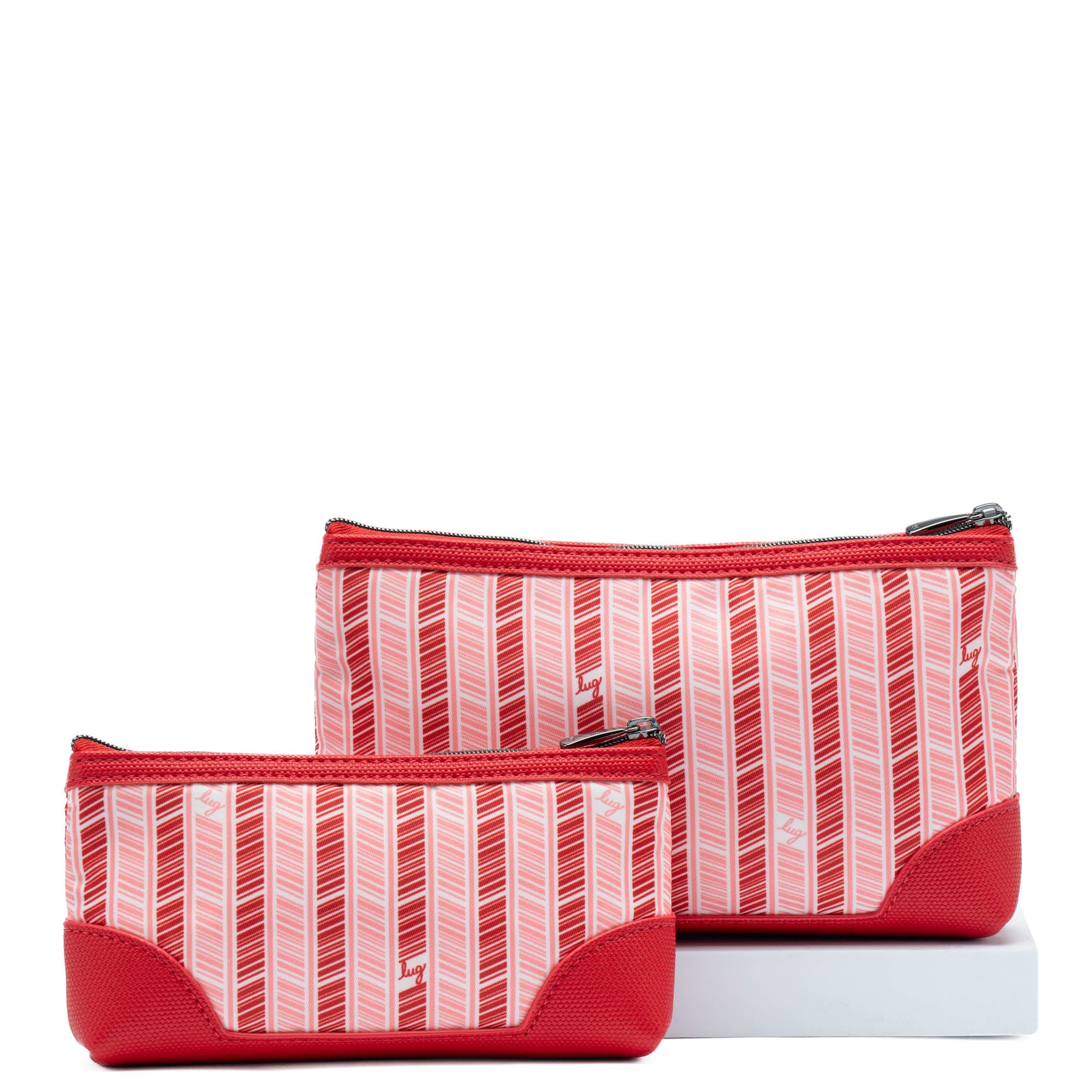 Tootle 2pc Zip Organizers - RUBY RED - Tootle_RubyRed_04