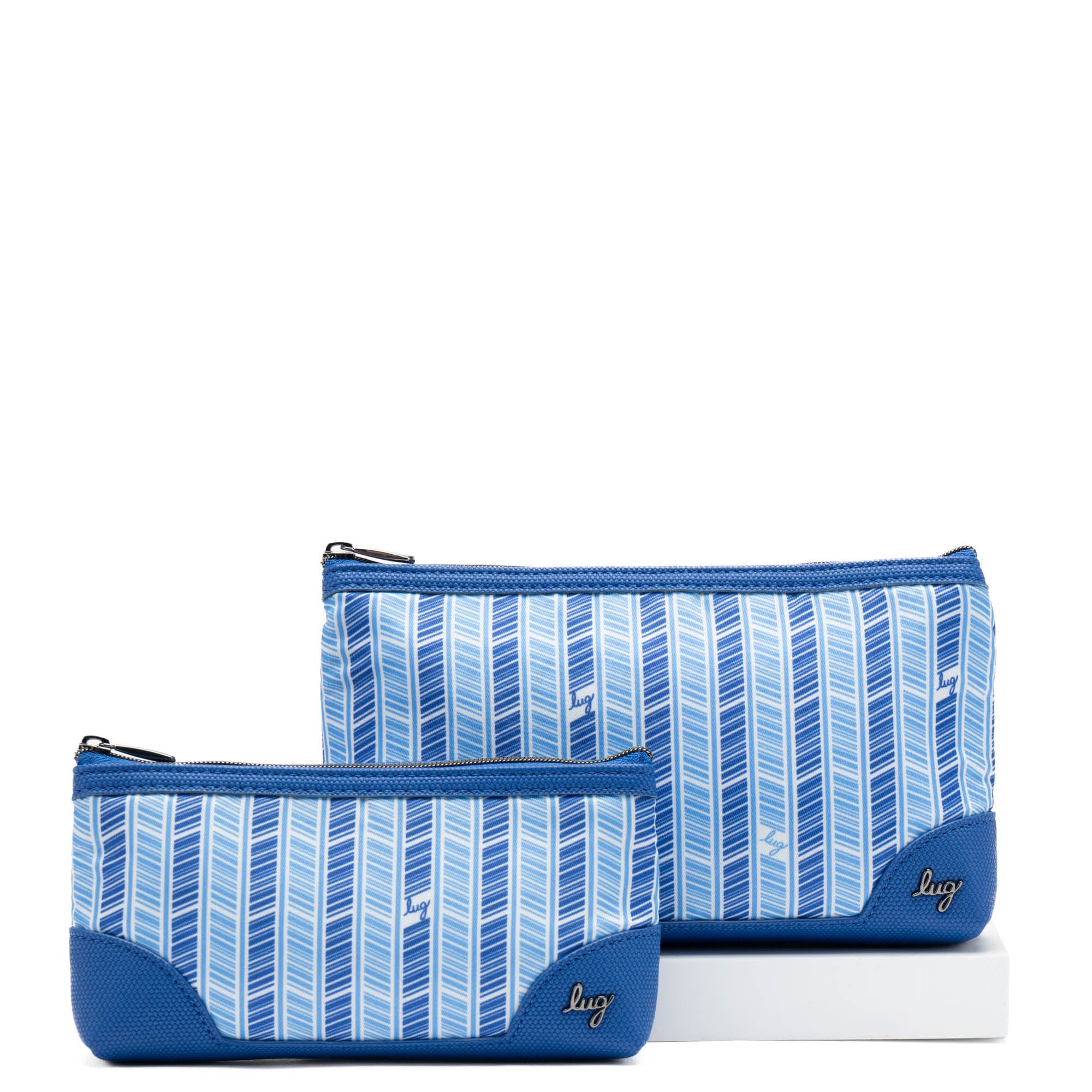 Tootle 2pc Zip Organizers - SAPPHIRE BLUE - Tootle_SapphireBlue_01