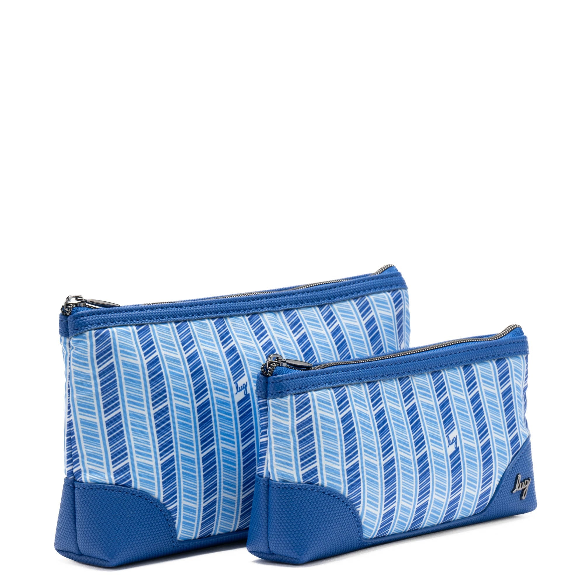 Tootle 2pc Zip Organizers - SAPPHIRE BLUE - Tootle_SapphireBlue_02