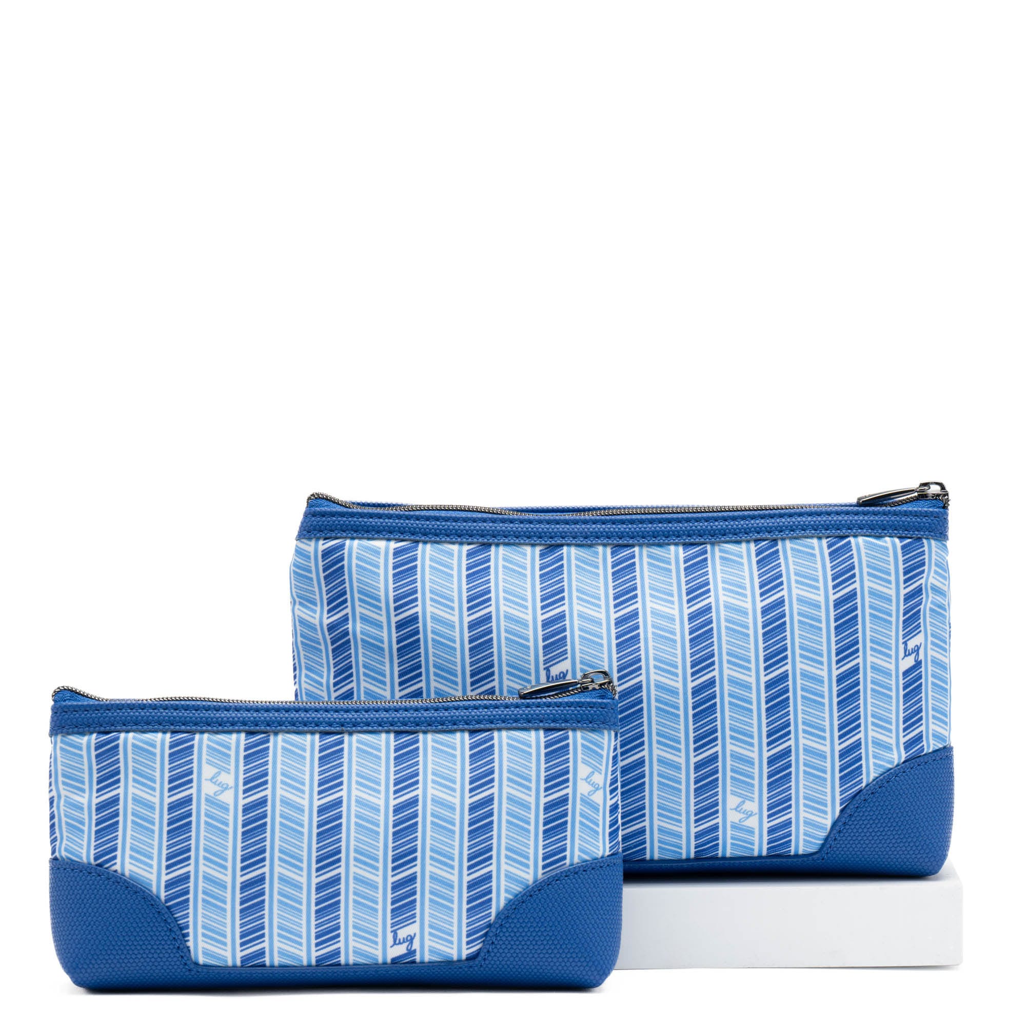 Tootle 2pc Zip Organizers - SAPPHIRE BLUE - Tootle_SapphireBlue_04