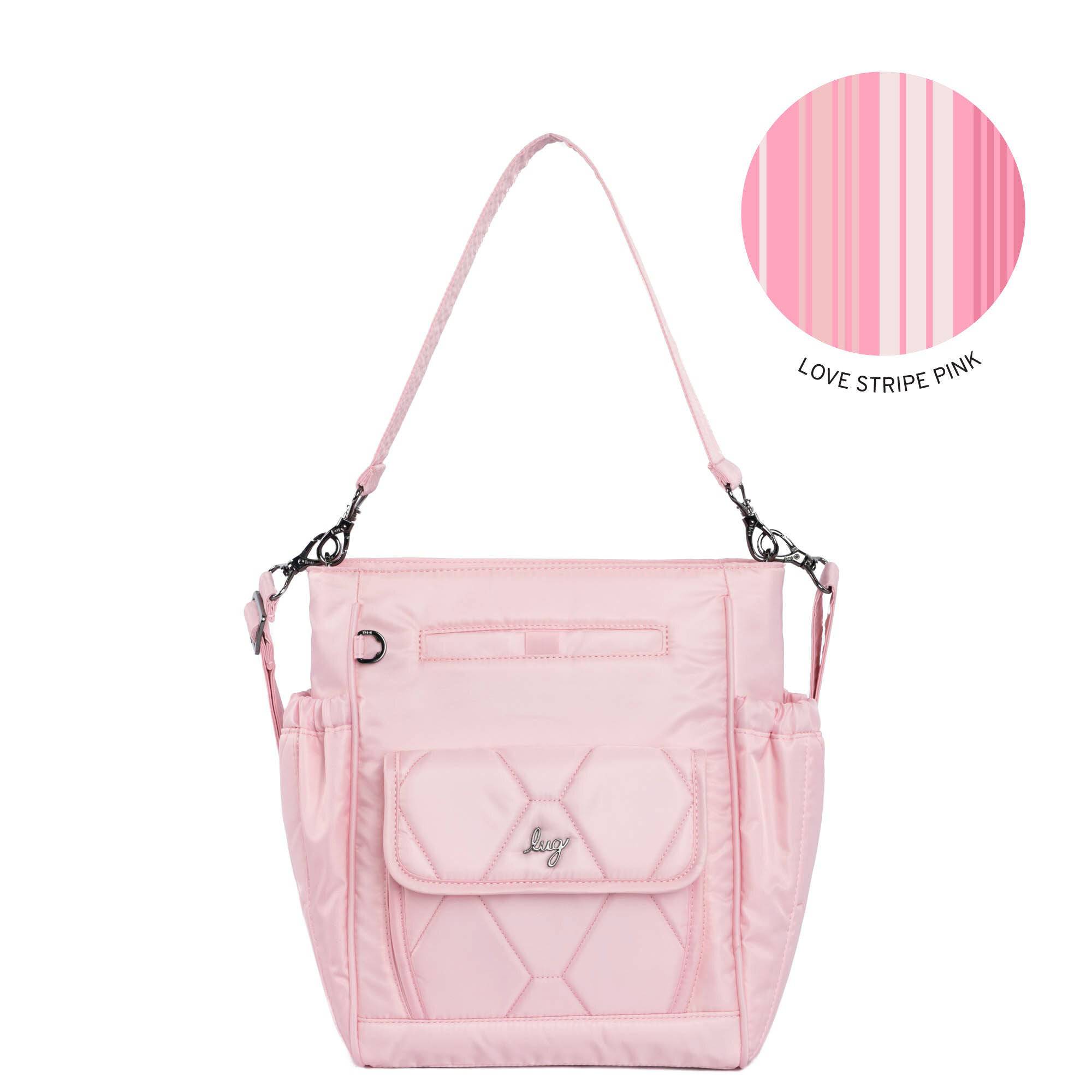 Toss Convertible Crossbody Bag - BUBBLE PINK - Toss_BubblePink