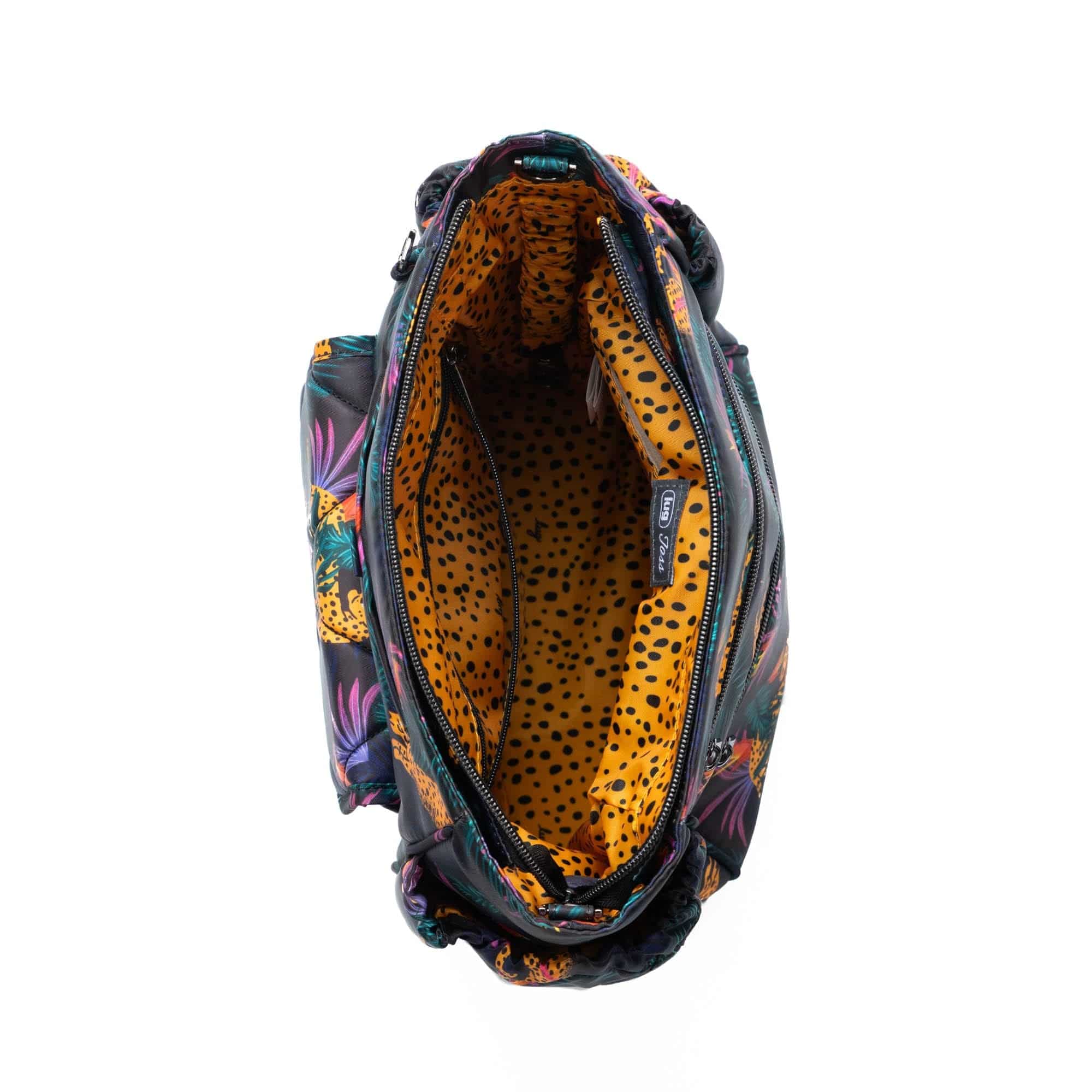 Toss Convertible Crossbody Bag - LUXE LEOPARD BLACK - Toss_LuxeLeopardBlack_05