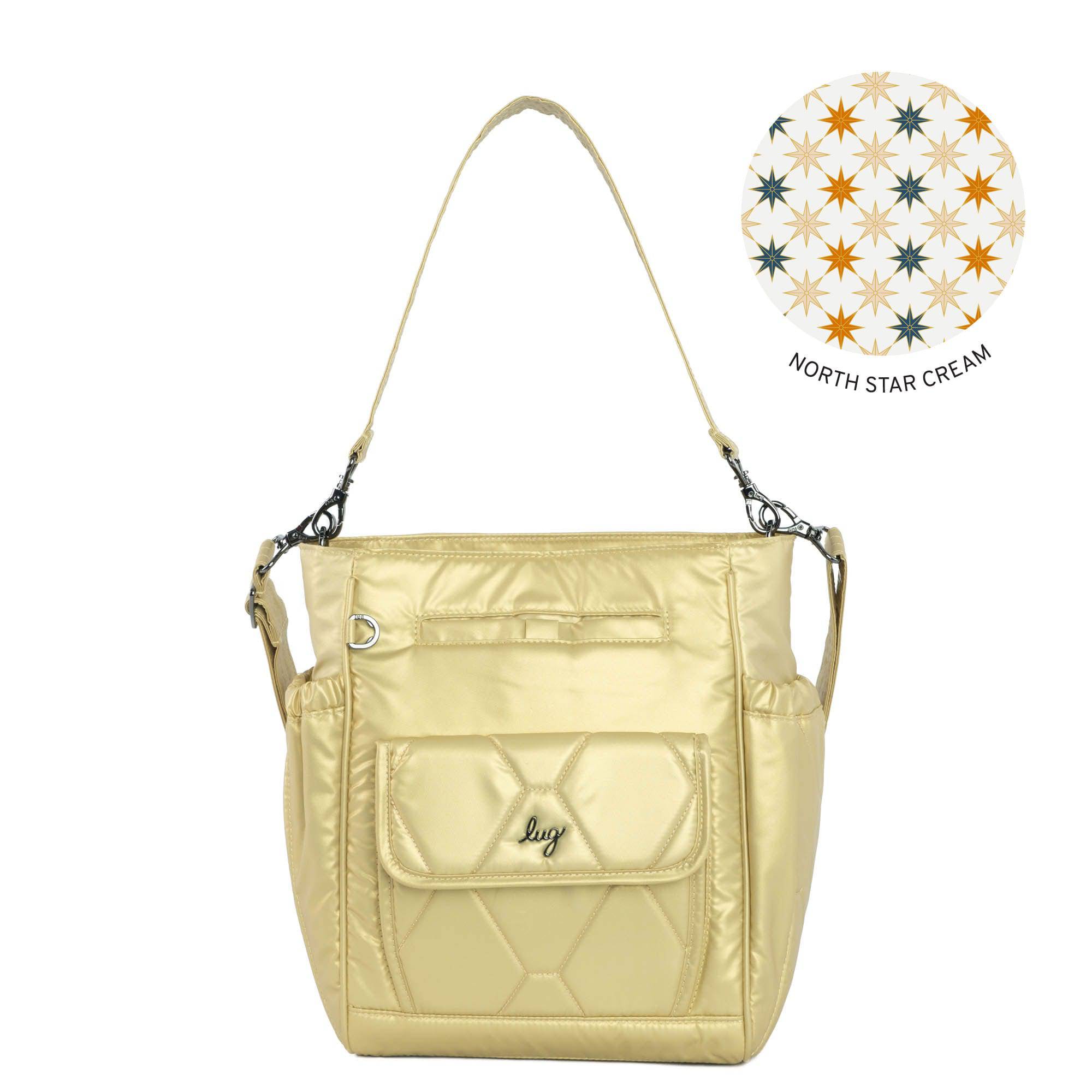 Toss Convertible Crossbody Bag - METALLIC GOLD - Toss_MetallicGold