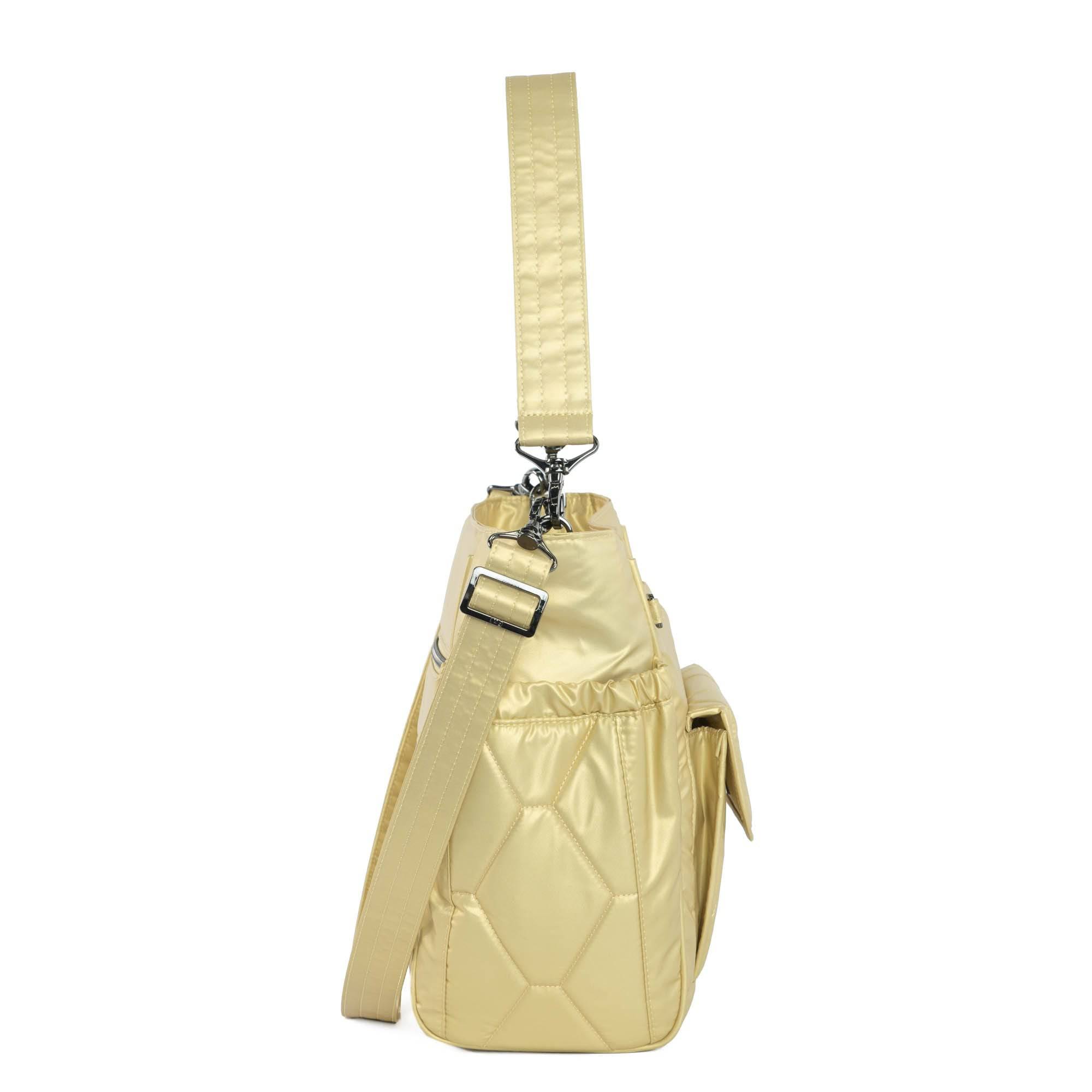 Toss Convertible Crossbody Bag - METALLIC GOLD - Toss_MetallicGold_03