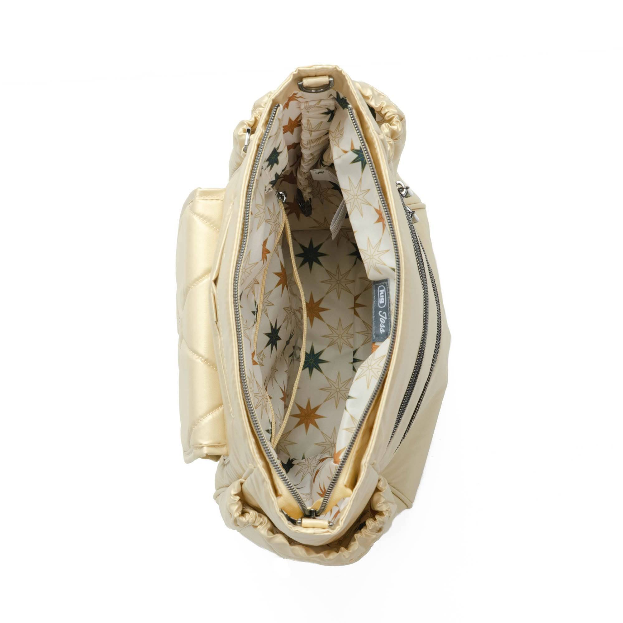 Toss Convertible Crossbody Bag - METALLIC GOLD - Toss_MetallicGold_05