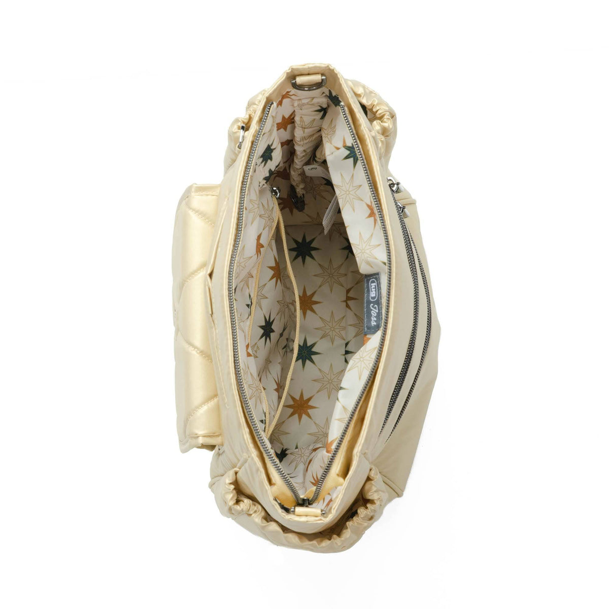 Toss Convertible Crossbody Bag - METALLIC GOLD - Toss_MetallicGold_05