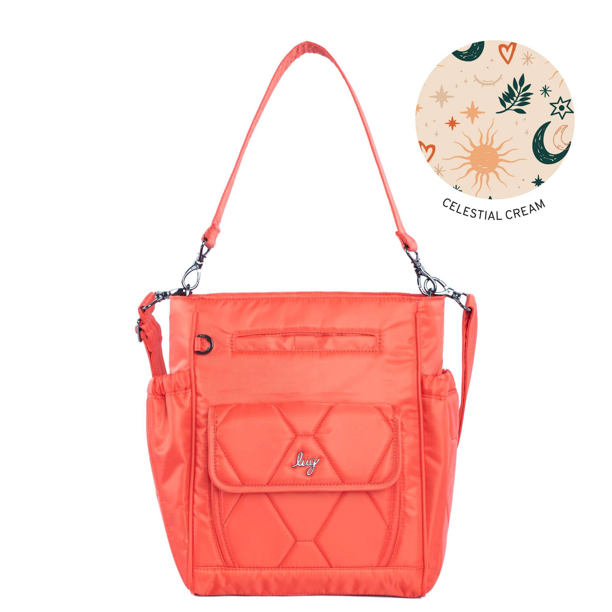 Toss Convertible Crossbody Bag - PAPAYA - Toss_Papaya