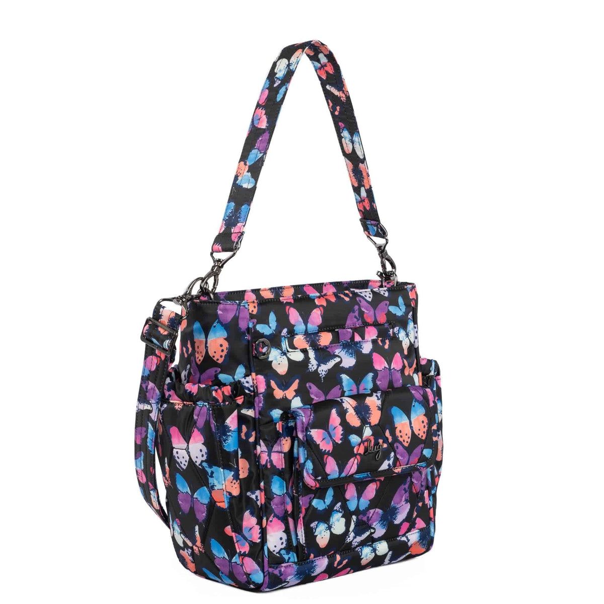 Toss Convertible Crossbody Bag - WATERCOLOR BUTTERFLIES - Toss_WatercolourButterflies_02_444c65b4-8695-4321-97d3-ecbeb3c42f0c