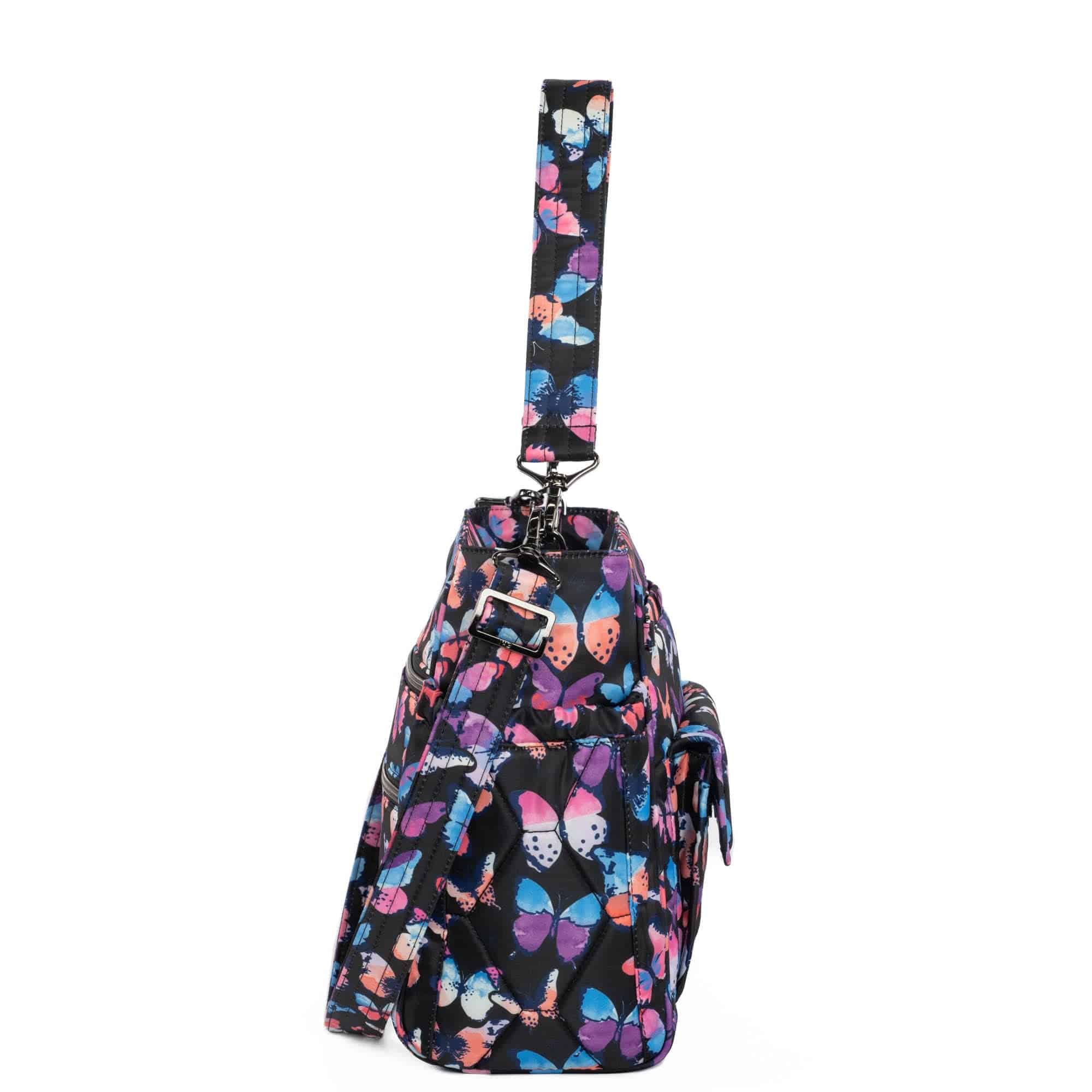 Toss Convertible Crossbody Bag - WATERCOLOR BUTTERFLIES - Toss_WatercolourButterflies_03_5a805582-5a3c-4377-9406-7894679b170c