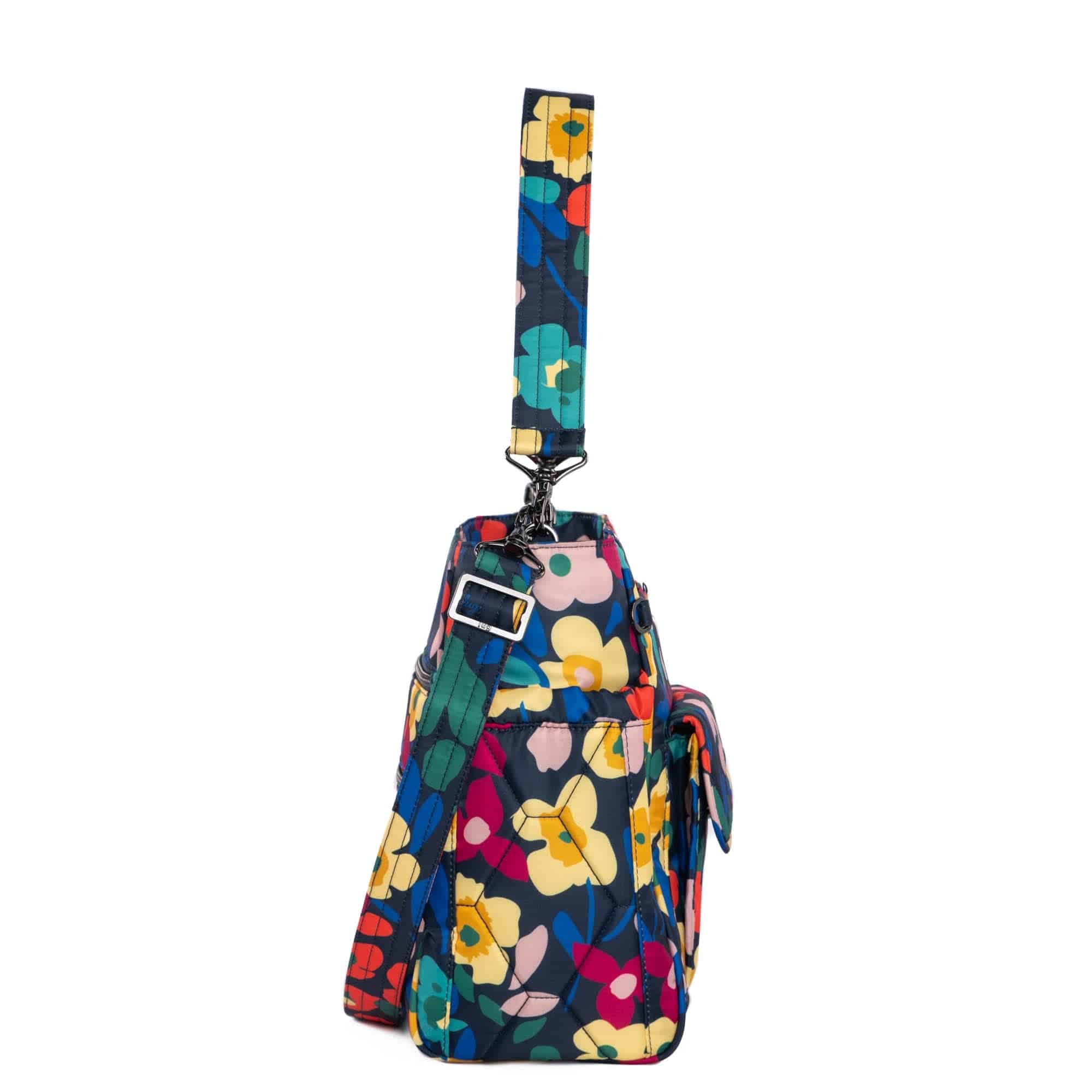 Toss Convertible Crossbody Bag - WILDFLOWER XL INDIGO - Toss_WildflowerXLIndigo_03_bdd627c8-4686-4842-b0da-544b8e54753f