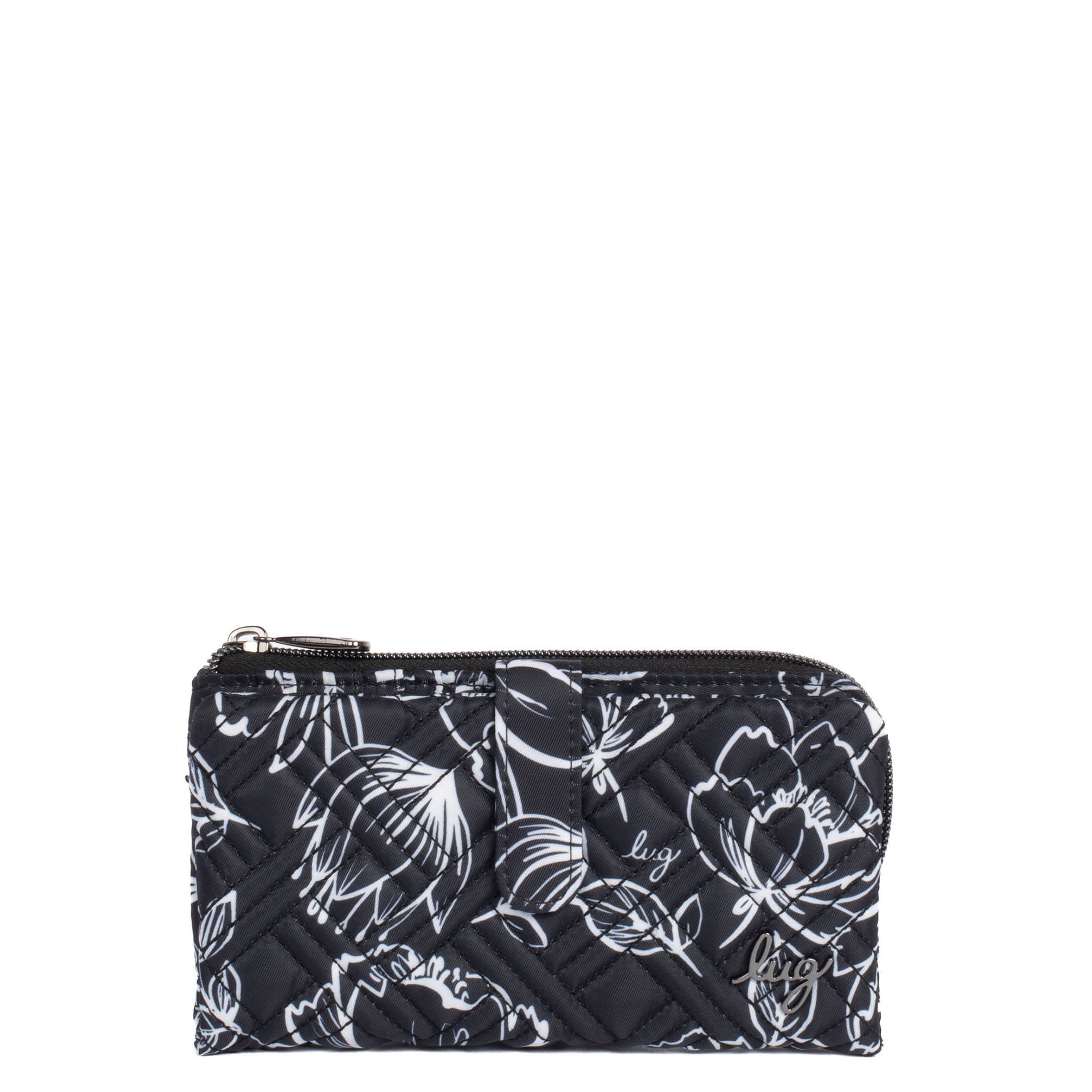 Tram 2 RFID Wallet - OUTLINE FLORAL BLACK - Tram2_OutlineFloralBlack_01_70446ca8-902d-493d-8d3c-1dd5af8140b5