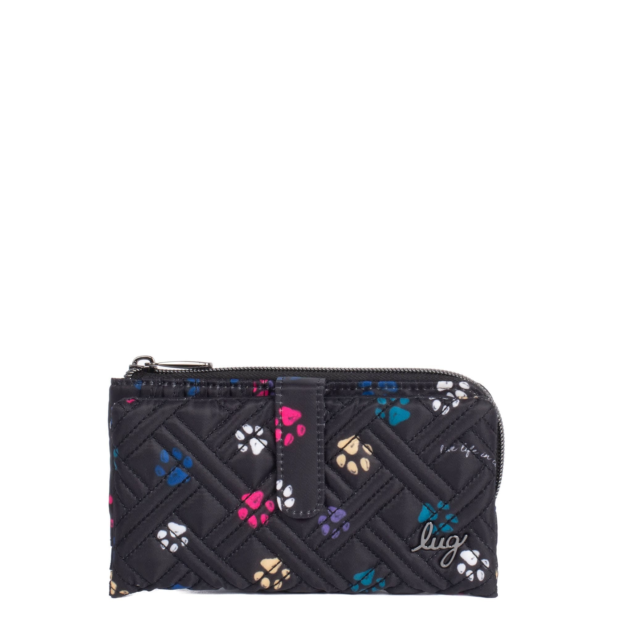 Tram 2 RFID Wallet - PAWS BLACK - Tram2_PawsBlack_01