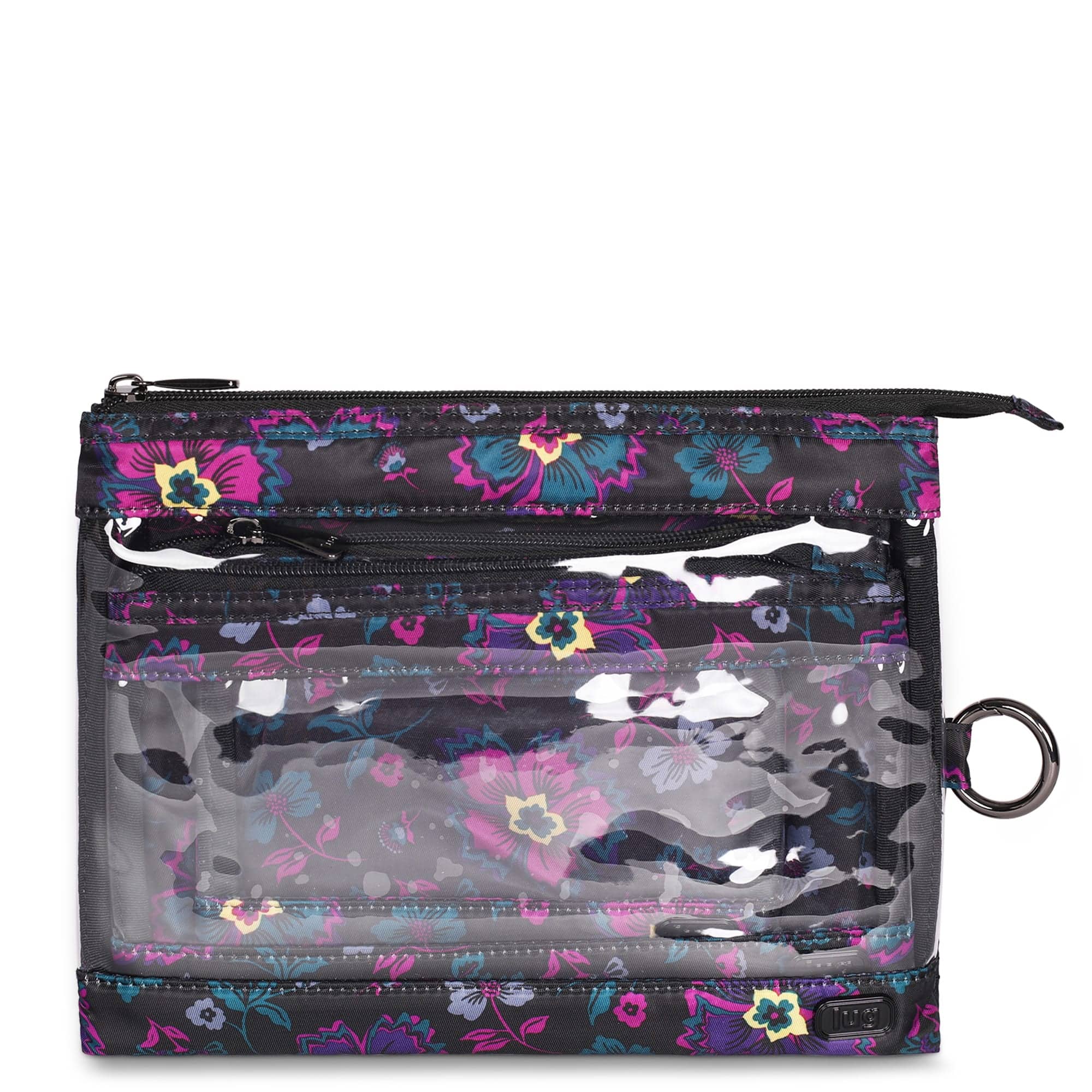 Transport 3pc Storage Envelopes - BOHO FLORAL BLACK - Transport3pc_Boho_Floral_Black_01