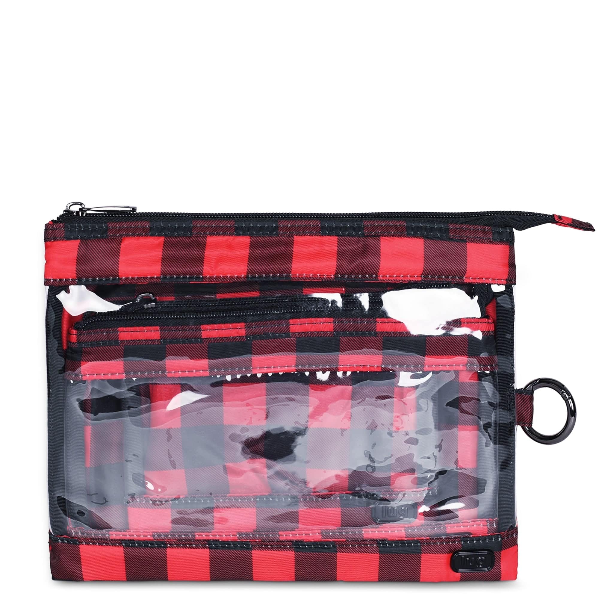 Transport 3pc Storage Envelopes - BUFFALO CHECK RED SMALL - Transport3pc_Buffalo_Check_Red_Small_01