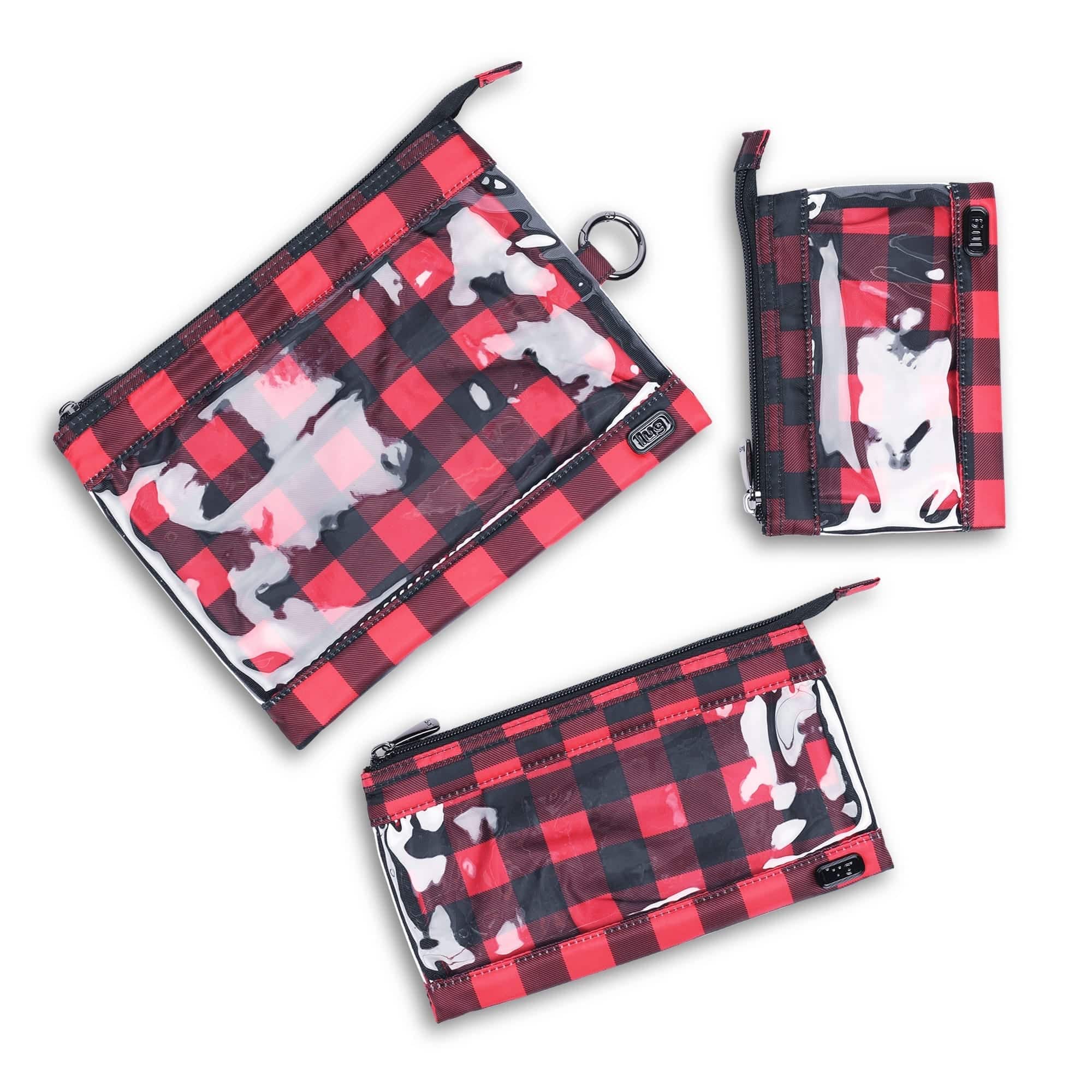 Transport 3pc Storage Envelopes - BUFFALO CHECK RED SMALL - Transport3pc_Buffalo_Check_Red_Small_04