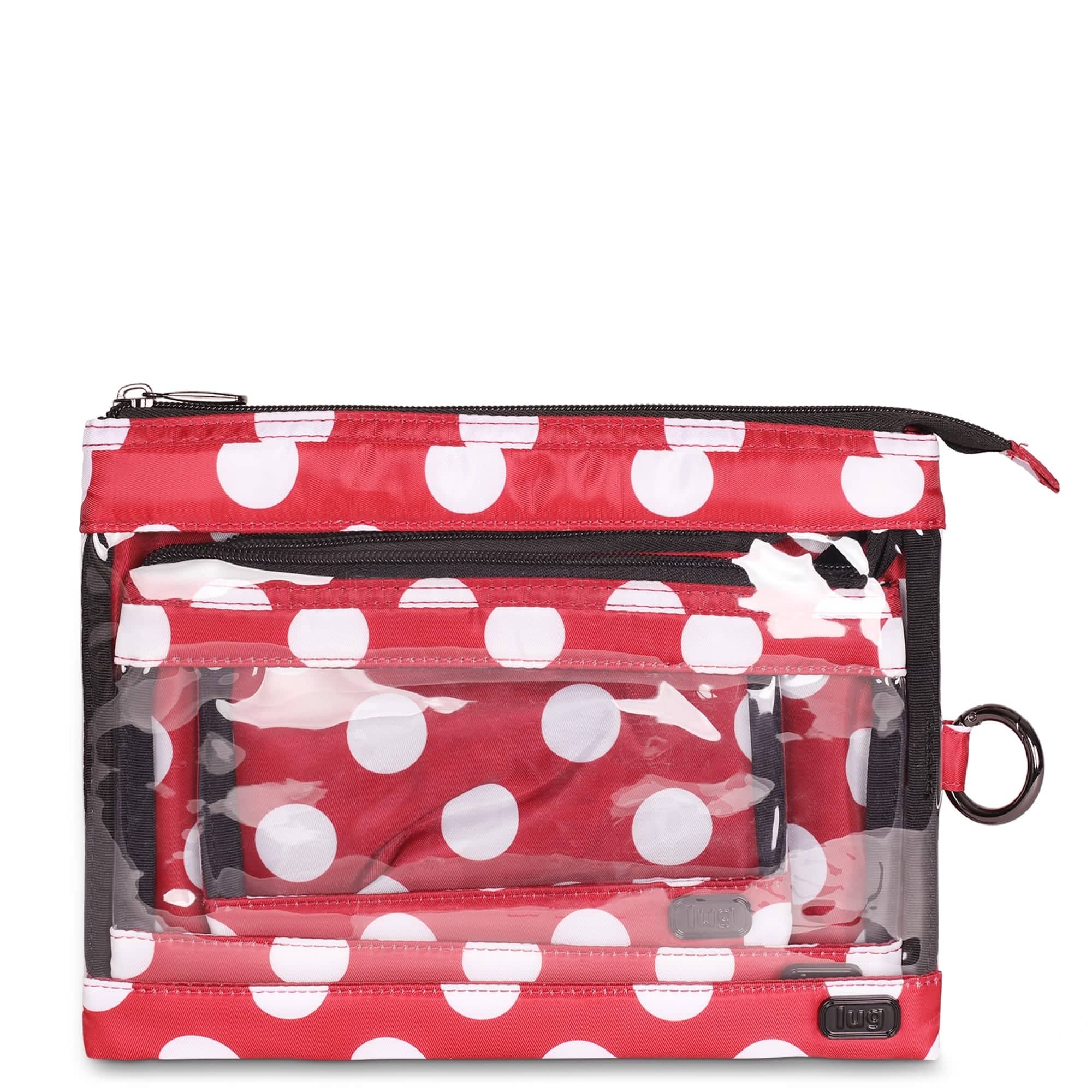 Transport 3pc Storage Envelopes - CRIMSON LARGE DOT - Transport3pc_Crimson_Lg_Dot_01