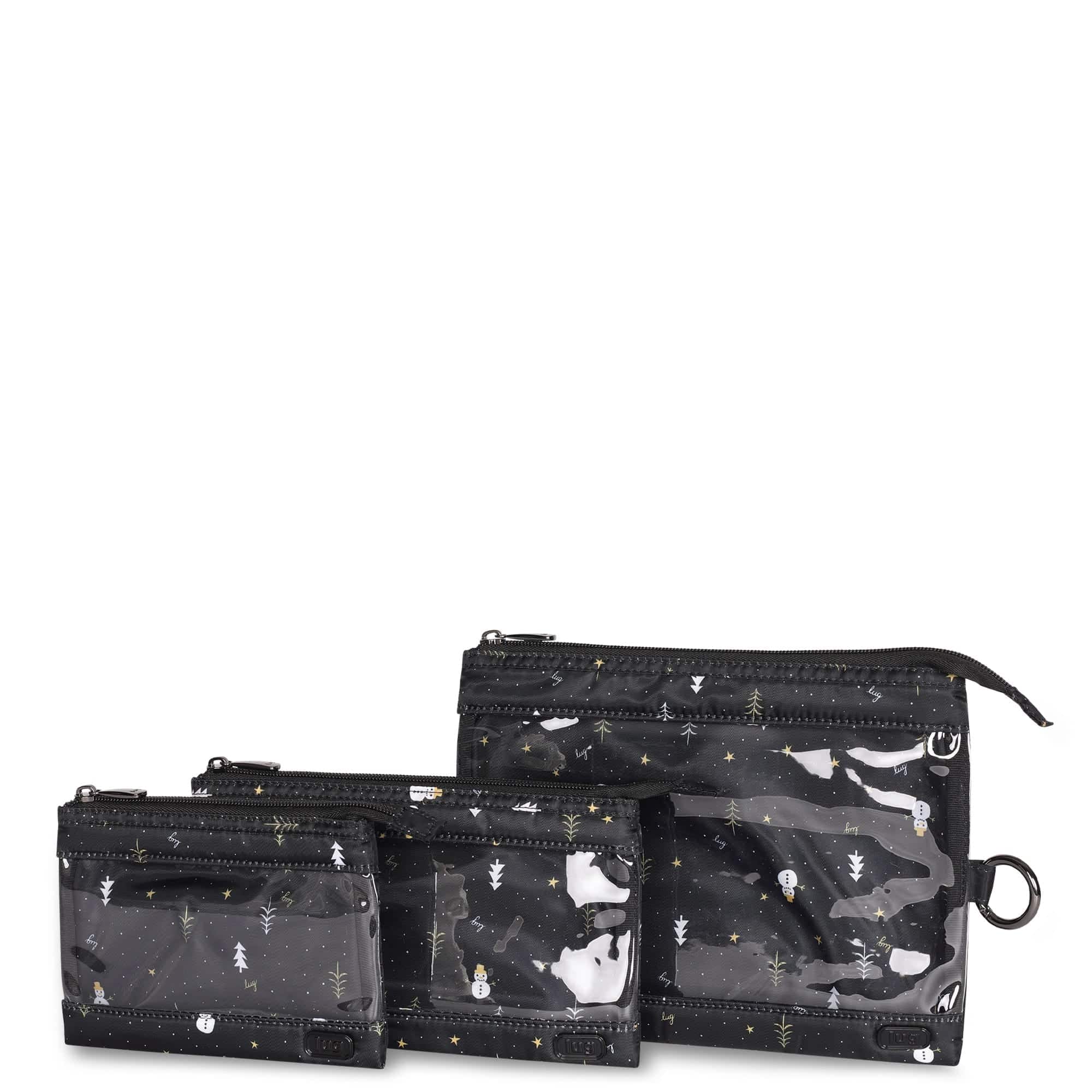 Transport 3pc Storage Envelopes - SNOWMAN TREES - Transport3pc_SnowmanTrees_02