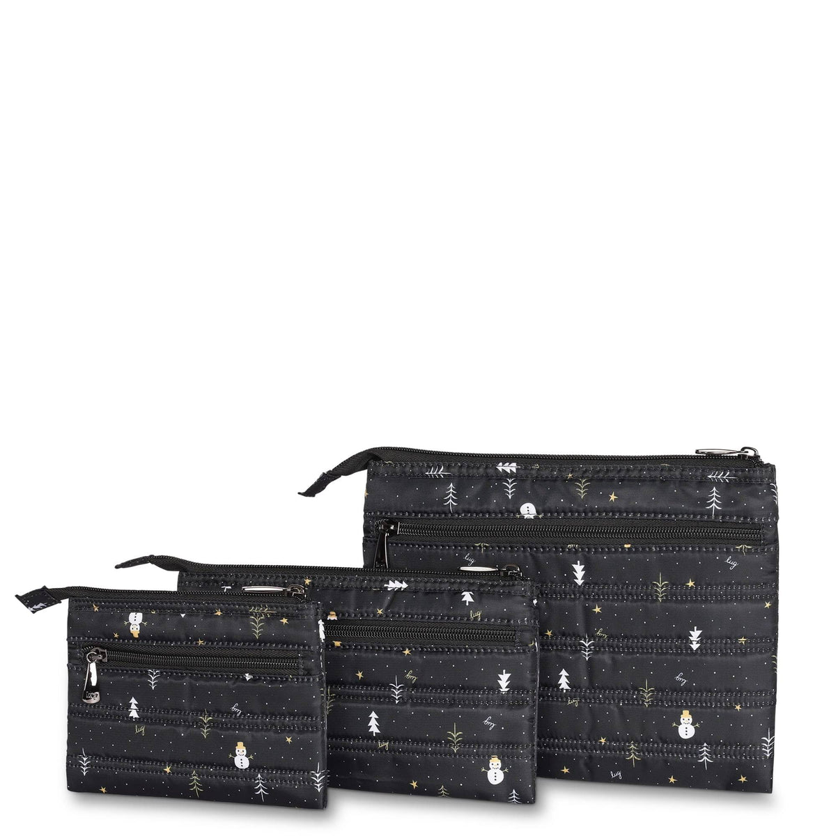 Transport 3pc Storage Envelopes - SNOWMAN TREES - Transport3pc_SnowmanTrees_03