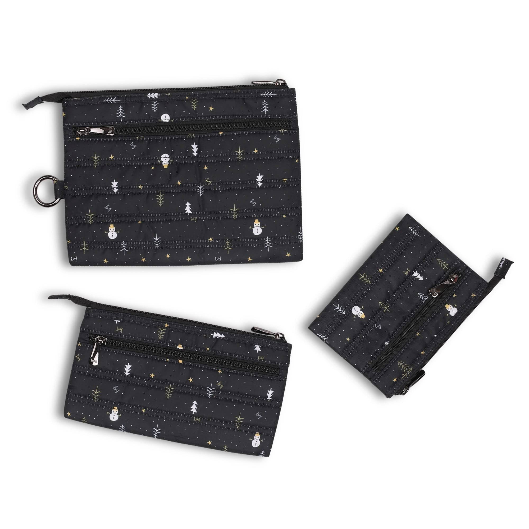 Transport 3pc Storage Envelopes - SNOWMAN TREES - Transport3pc_SnowmanTrees_05