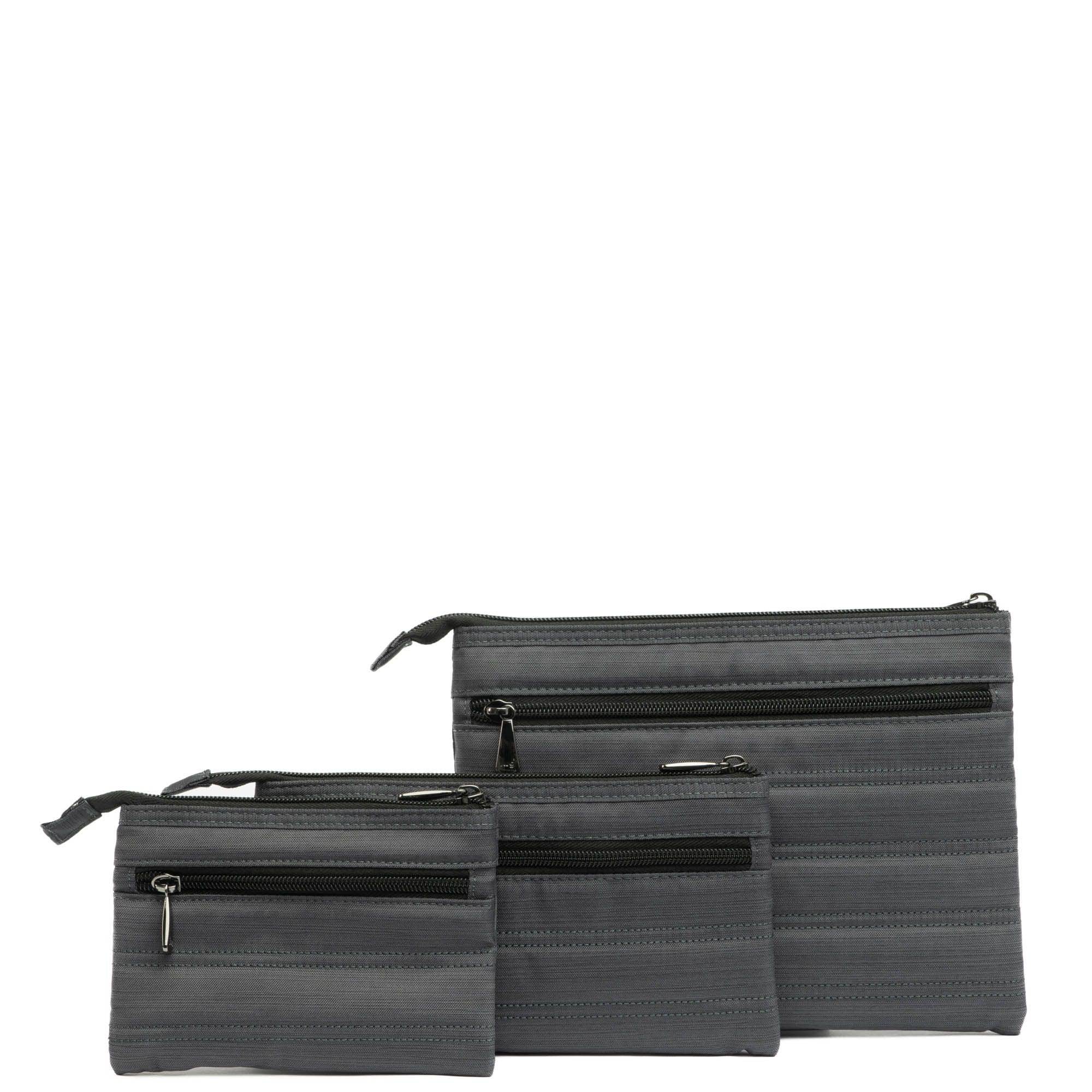 Transport 3pc Storage Envelopes - BRUSHED GREY - Transport_3PC_BrushedGrey_04