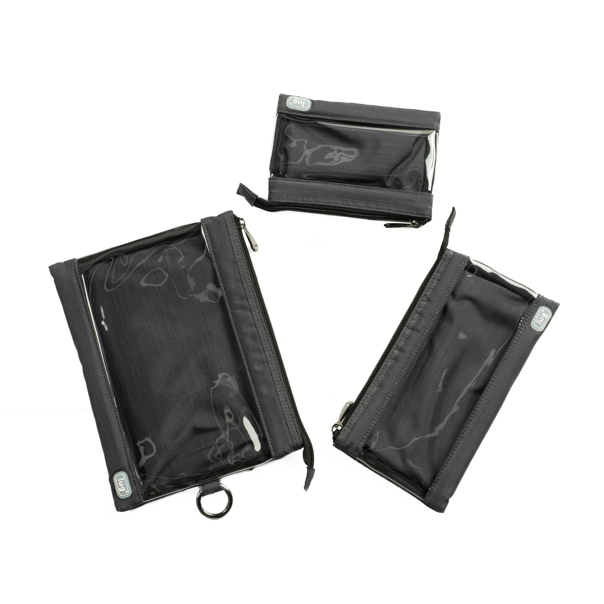Transport 3pc Storage Envelopes - BRUSHED GREY - Transport_3PC_BrushedGrey_05