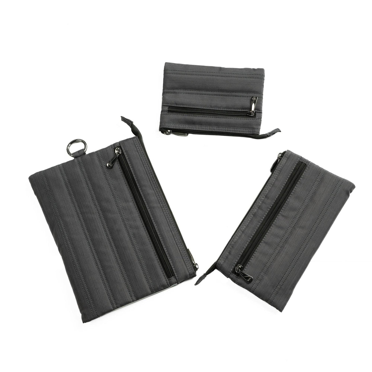 Transport 3pc Storage Envelopes - BRUSHED GREY - Transport_3PC_BrushedGrey_06