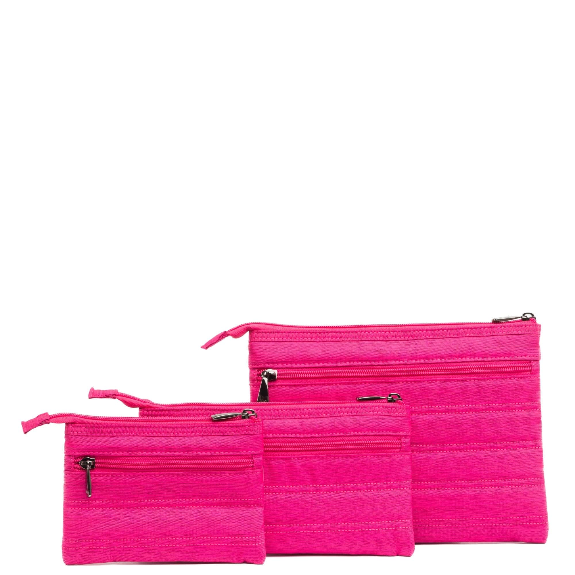 Transport 3pc Storage Envelopes - BRUSHED ROSETTE PINK - Transport_3PC_BrushedRosettePink_04