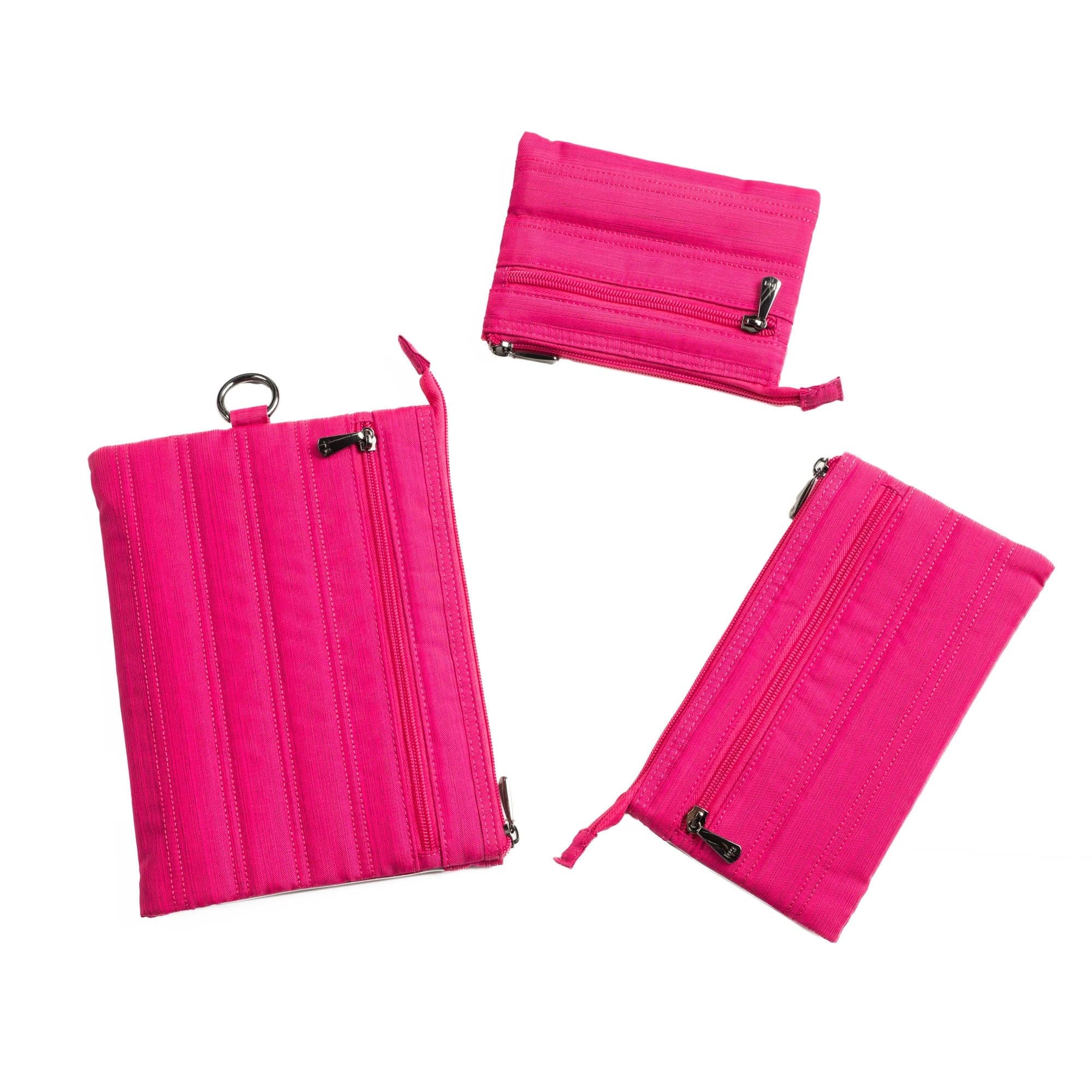 Transport 3pc Storage Envelopes - BRUSHED ROSETTE PINK - Transport_3PC_BrushedRosettePink_06