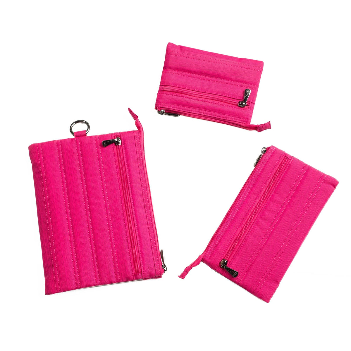 Transport 3pc Storage Envelopes - BRUSHED ROSETTE PINK - Transport_3PC_BrushedRosettePink_06